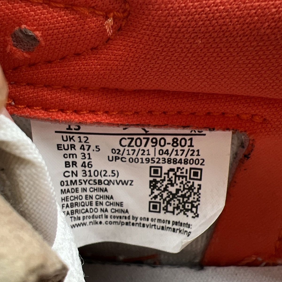 Nike Air Jordan 1 low starfish Size US 13 / EU 46 - 9 Thumbnail