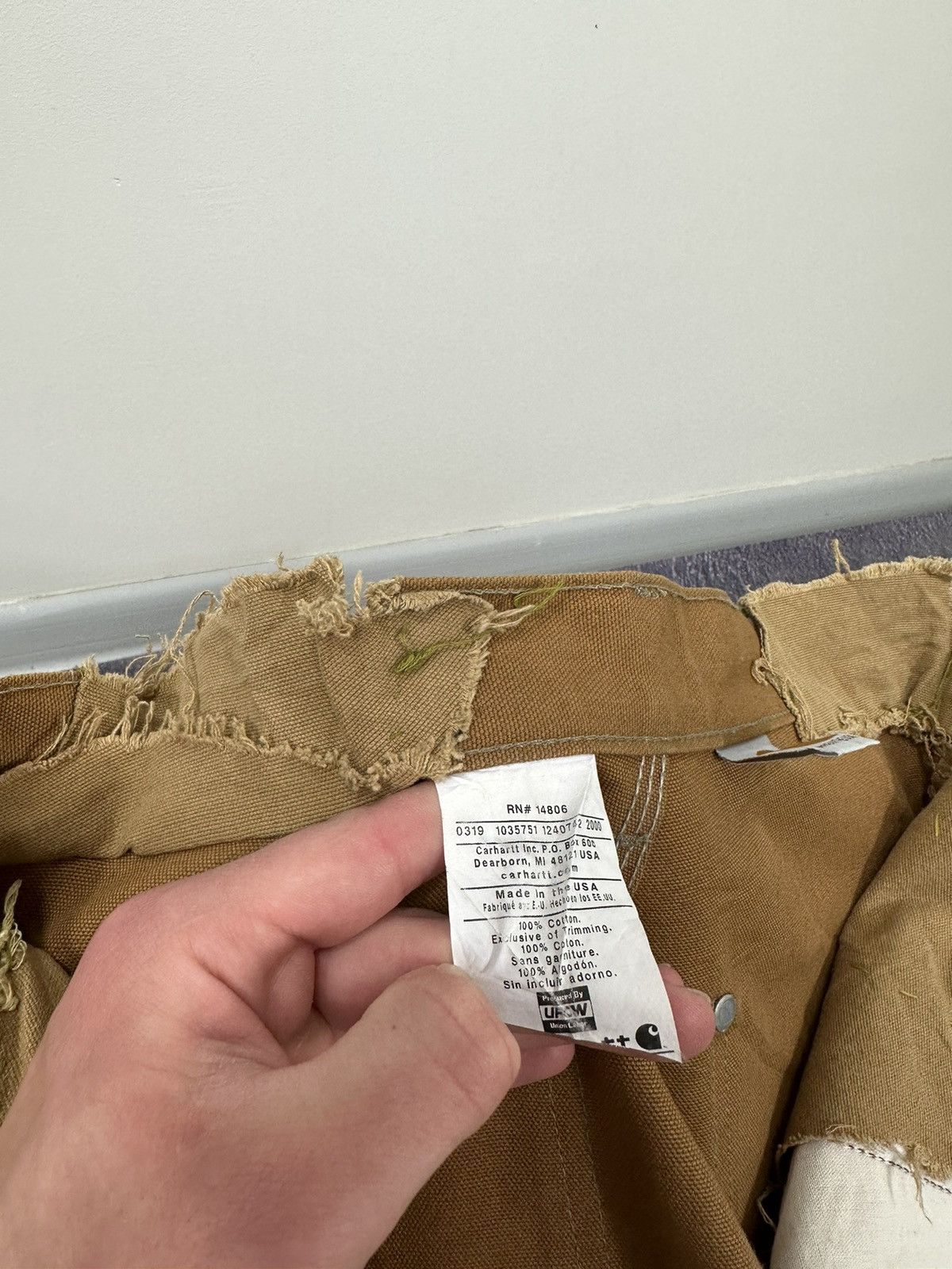 Carhartt Vintage 90s Carhartt Double Knee USA Distressed Work Pants Size US 30 / EU 46 - 21 Thumbnail
