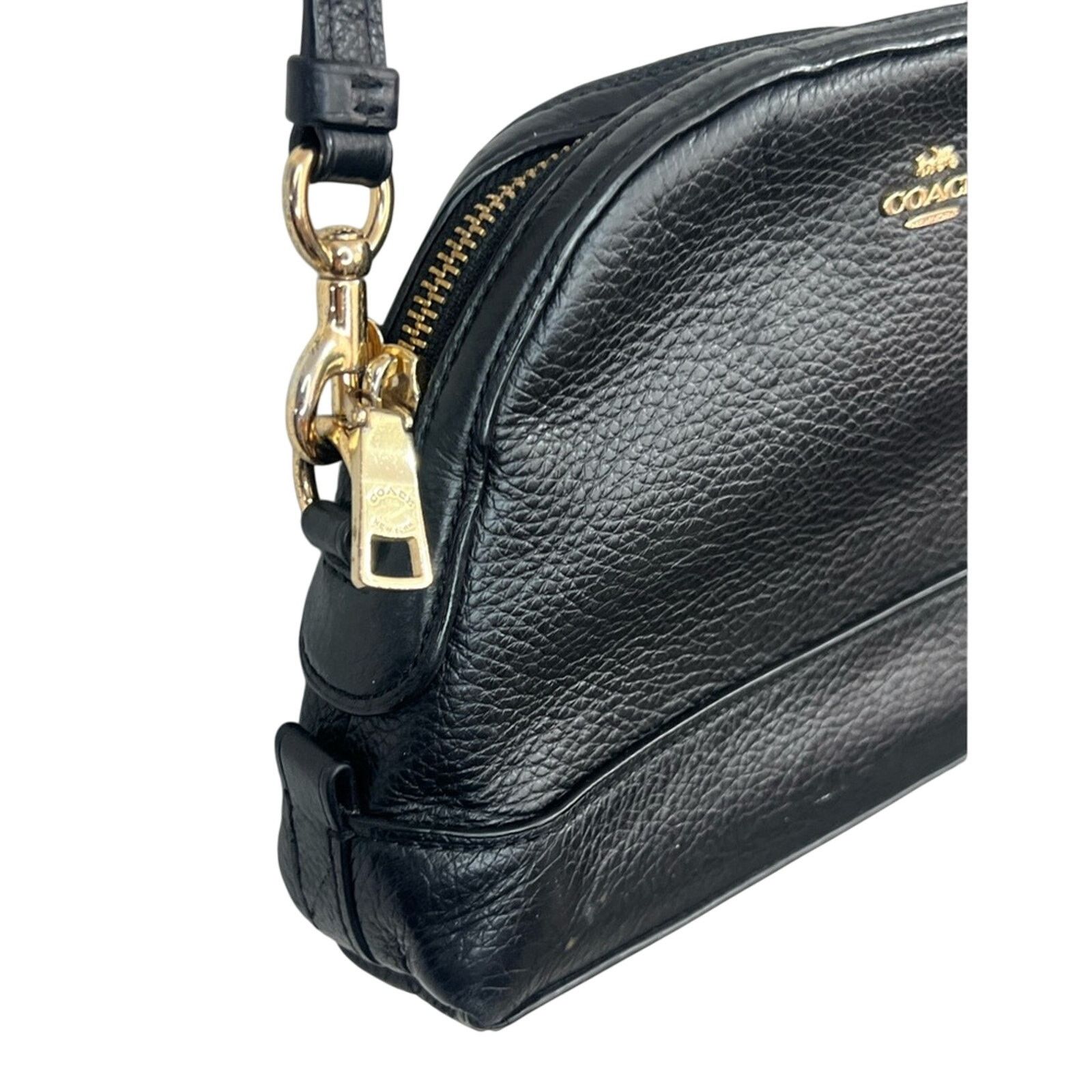 Coach COACH #F76673 Pebbled Leather Dome Crossbody - Retail $298 Size ONE SIZE - 5 Thumbnail