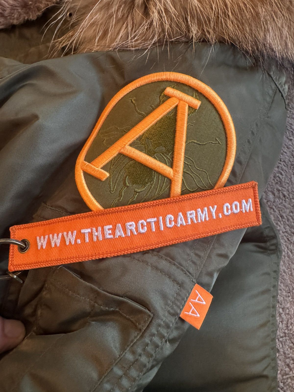 Other ARCTIC ARMY jacket STUDY sizes in photos by tape measure Size M / US 6-8 / IT 42-44 - 24 Thumbnail