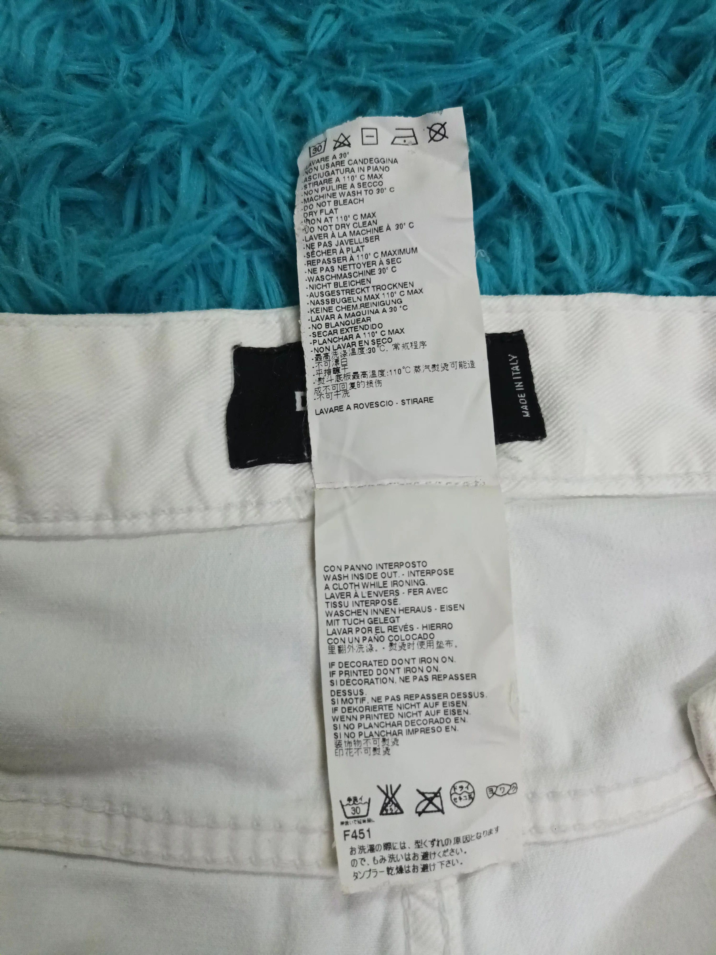 Dsquared2 🔥 DSQUARED2 MADE IN ITALY DENIM PANTS 🔥 Size 33" - 5 Thumbnail
