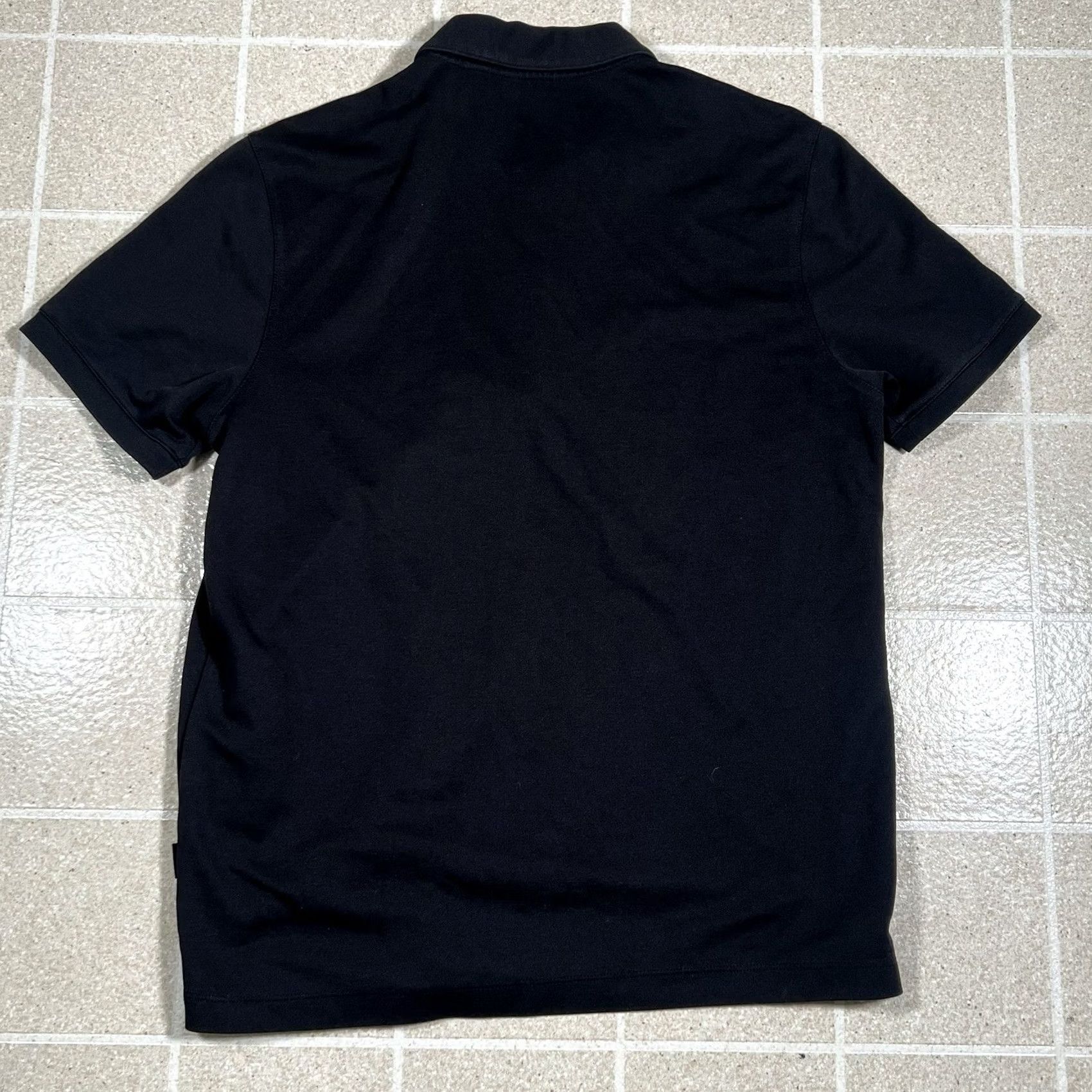 Perry Ellis Perry Ellis Polo Shirt 1/4 Zip Black L Mens Polyester EUC Size US L / EU 52-54 / 3 - 3 Thumbnail