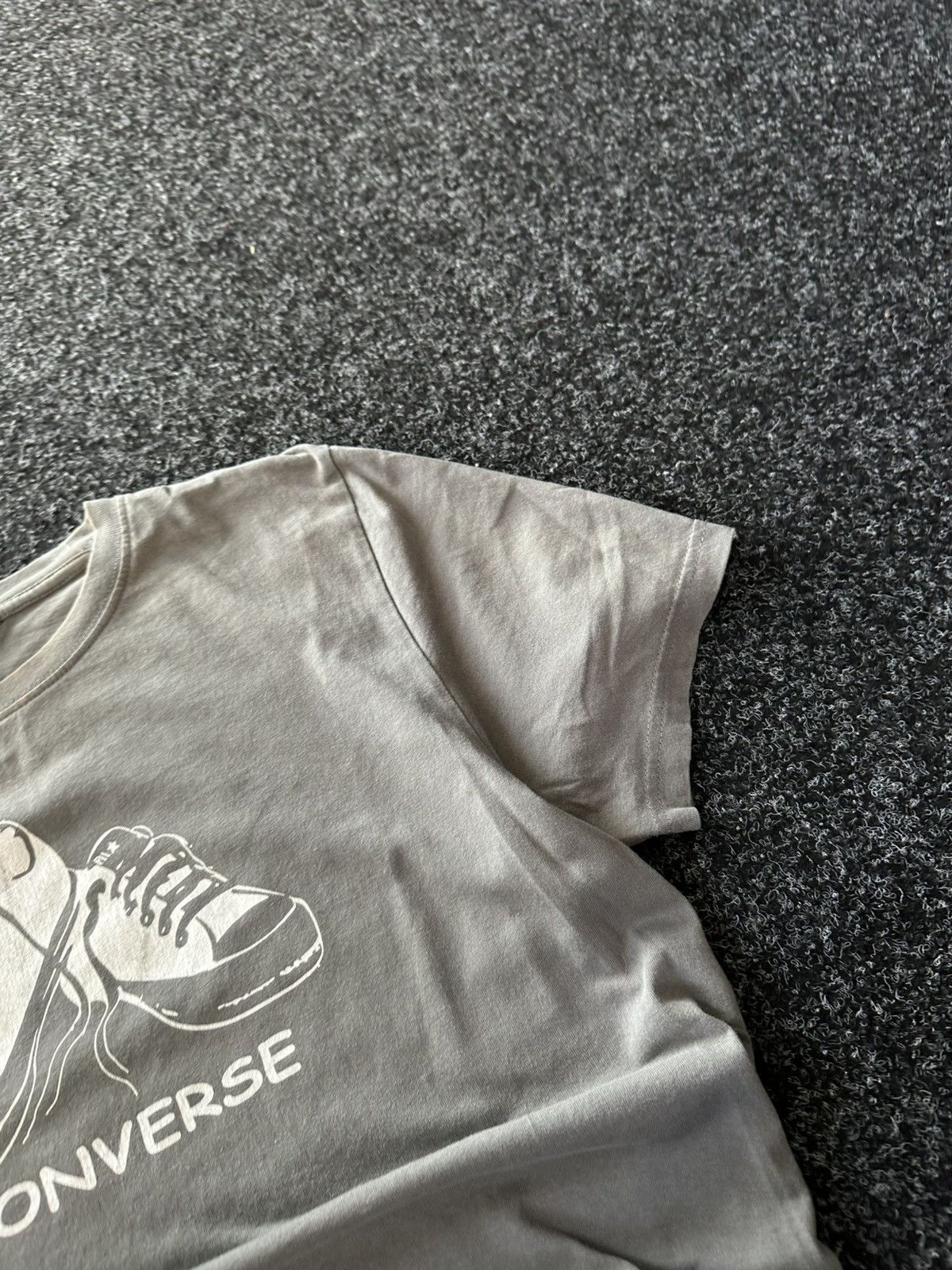 Converse × Vintage 🚨 VINTAGE CONVERSE ALL STAR VINTAGE BIG LOGO Y2K TEE RARE 00 Size US M / EU 48-50 / 2 - 8 Thumbnail
