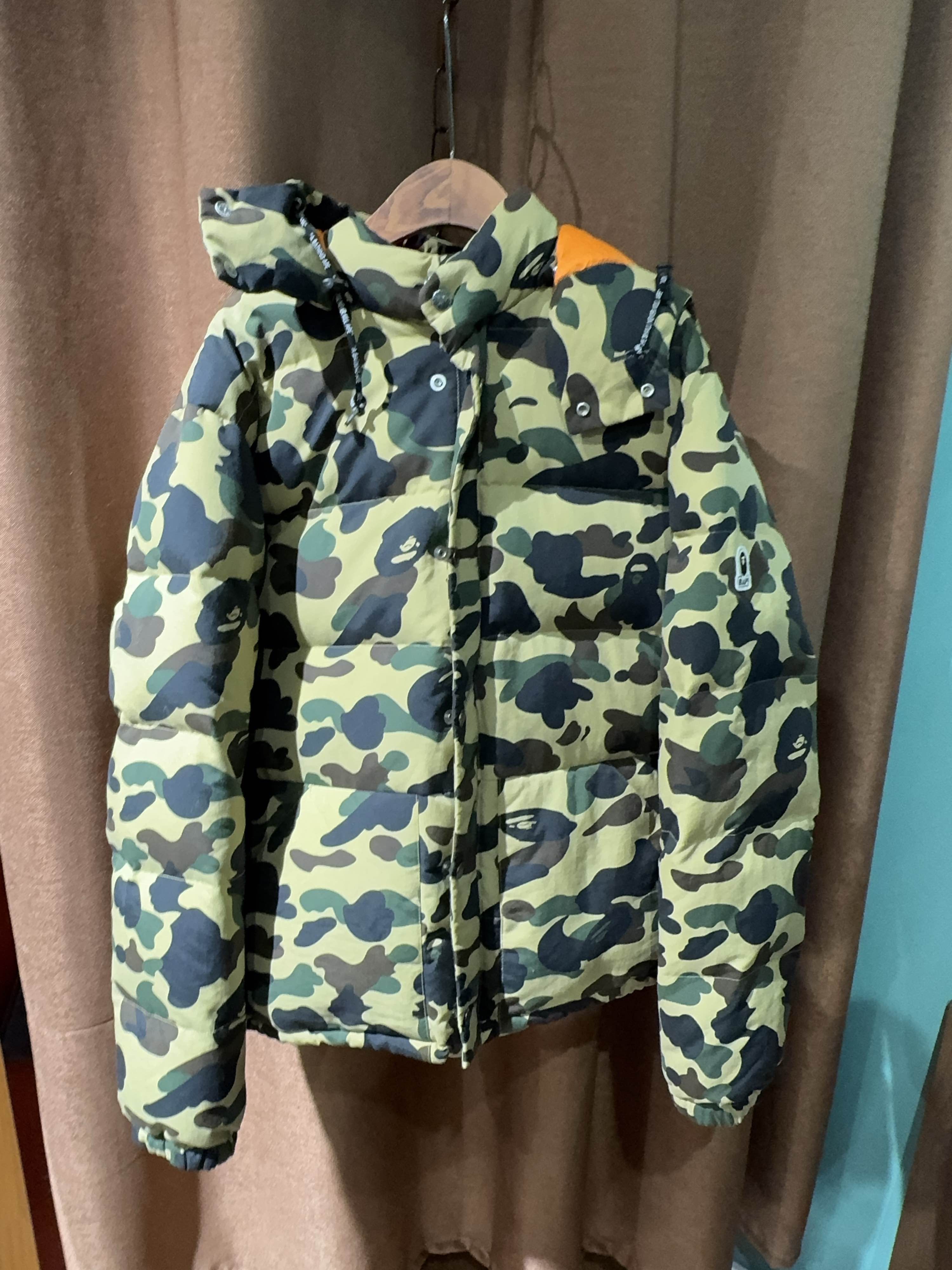 Bape A Bathing Ape Camo Down Jacket Size XXL Size US XXL / EU 58 / 5 - 1 Thumbnail