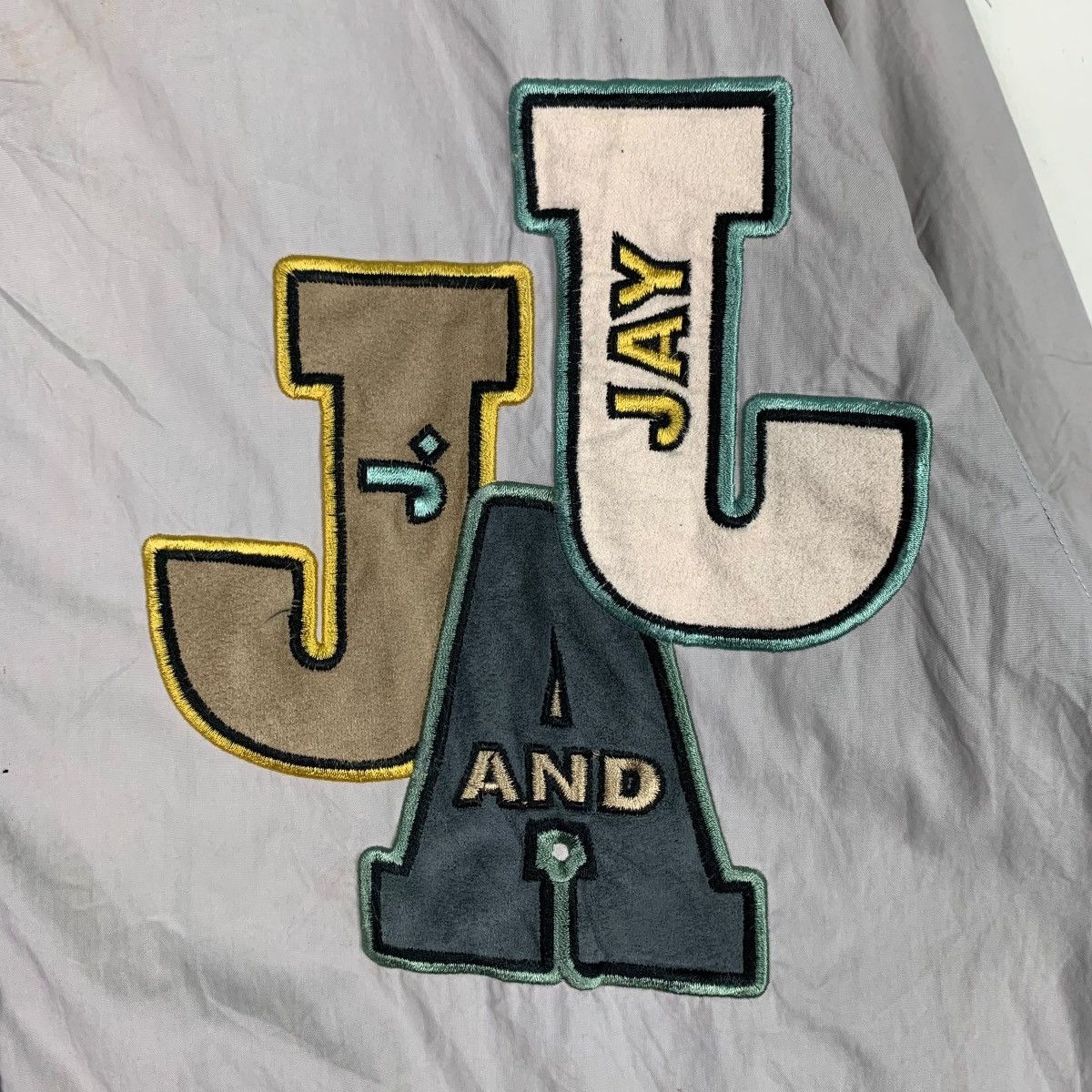 Japanese Brand J. AND JAY Wide Villege Big Logo Light Jacket #0896-C40 Size US L / EU 52-54 / 3 - 3 Thumbnail