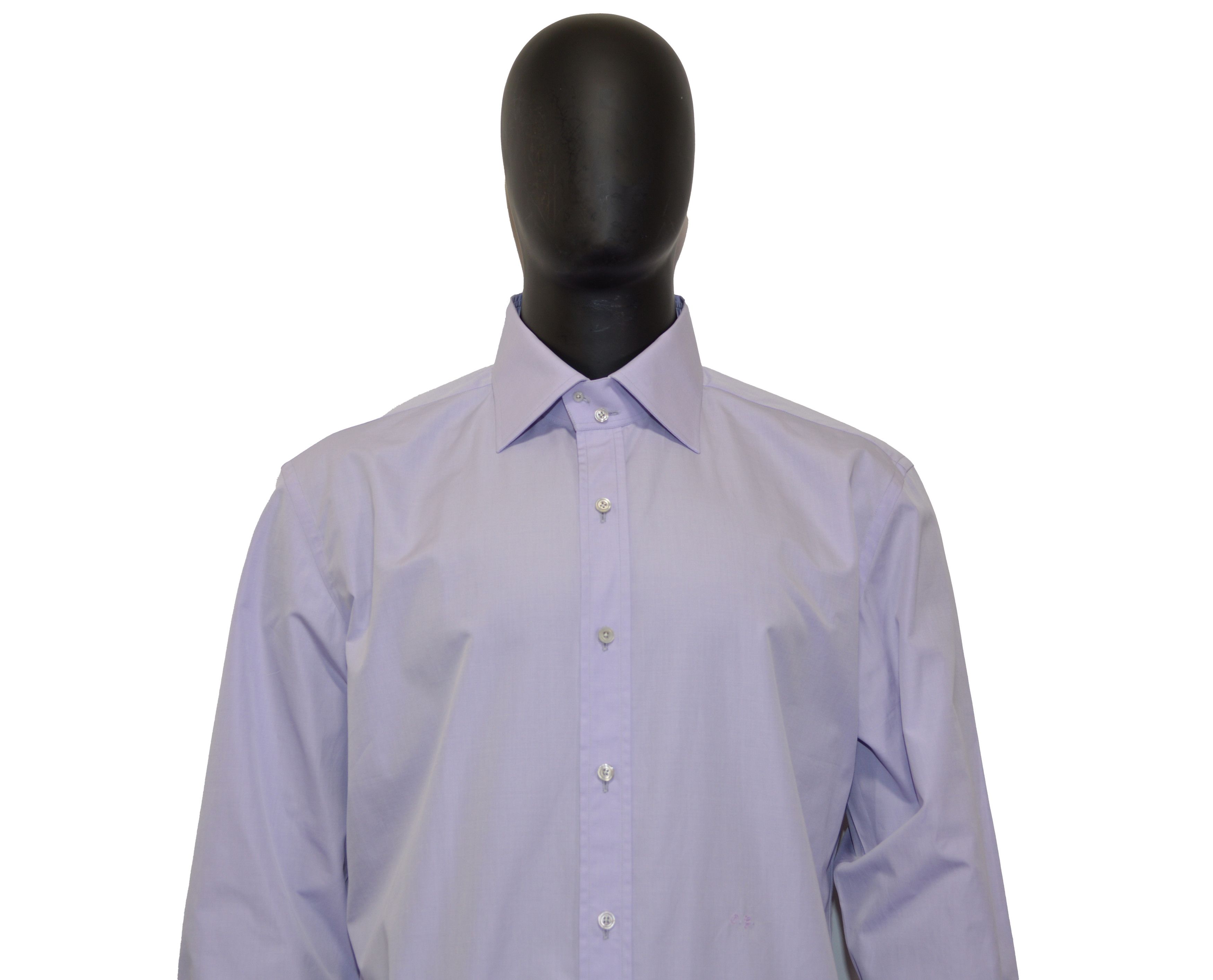Tom Ford MTO Amazing Men's Tom Ford Shirt 47 18.5 Purple Cotton Size US XXL / EU 58 / 5 - 2 Thumbnail