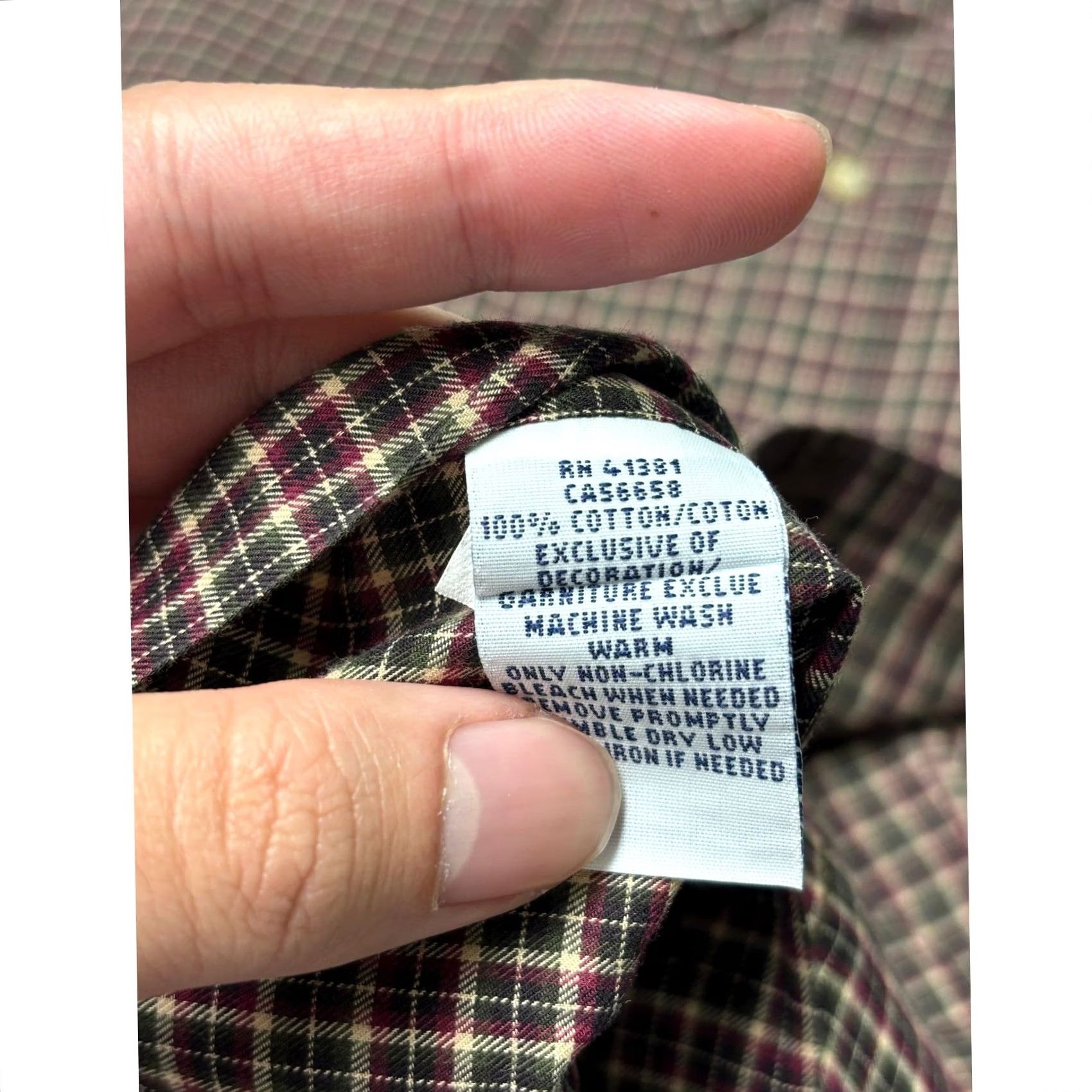 Polo Ralph Lauren Polo Ralph Lauren Mens Classic Fit Plaid Button Down Shirt L Burgundy Navy Multicolor Patchwork? Size US L / EU 52-54 / 3 - 5 Thumbnail