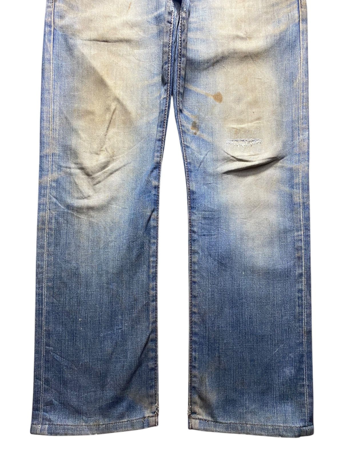 Edwin Edwin Japanese brand Grunge Distressed Jeans Size US 34 / EU 50 - 5 Thumbnail