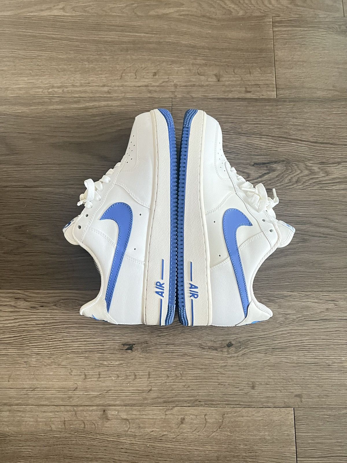 Nike Nike Air Force 1 ‘07 White / Royal Size 9.5 Size US 9.5 / EU 42-43 - 4 Thumbnail