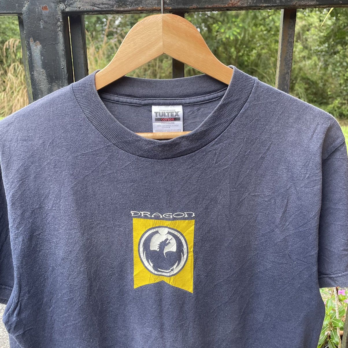 Vintage 🔥Vintage 90s Dragon Skateboard Center Logo Skate Tee Size US M / EU 48-50 / 2 - 4 Thumbnail