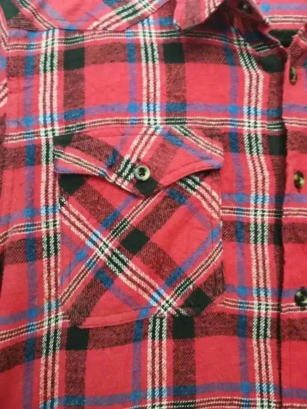 Flannel Vintage Wood Land Village Flannel Size US L / EU 52-54 / 3 - 4 Thumbnail