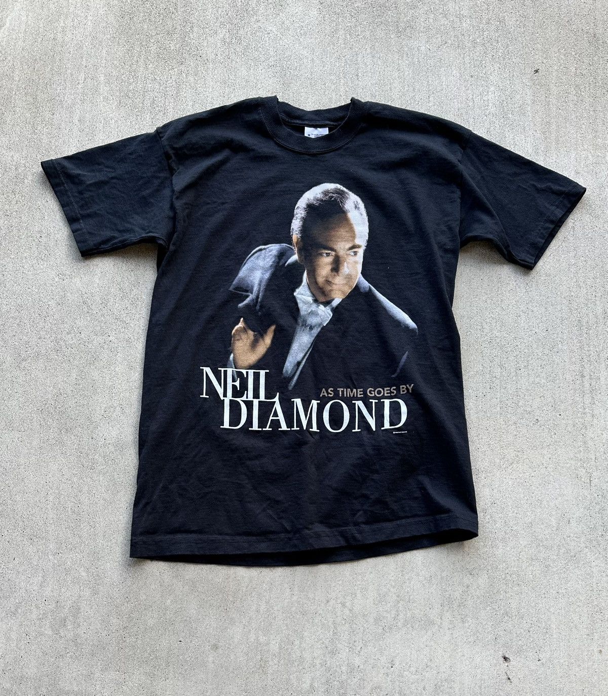 Band Tees × Vintage Vibtage Neil Diamond Concert Tee Shirt 90s Promo Merch Size US M / EU 48-50 / 2 - 1 Thumbnail