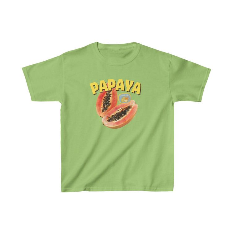 Other Green Papaya Baby Tee – Fresh Tropical Graphic Size M / US 6-8 / IT 42-44 - 3 Thumbnail