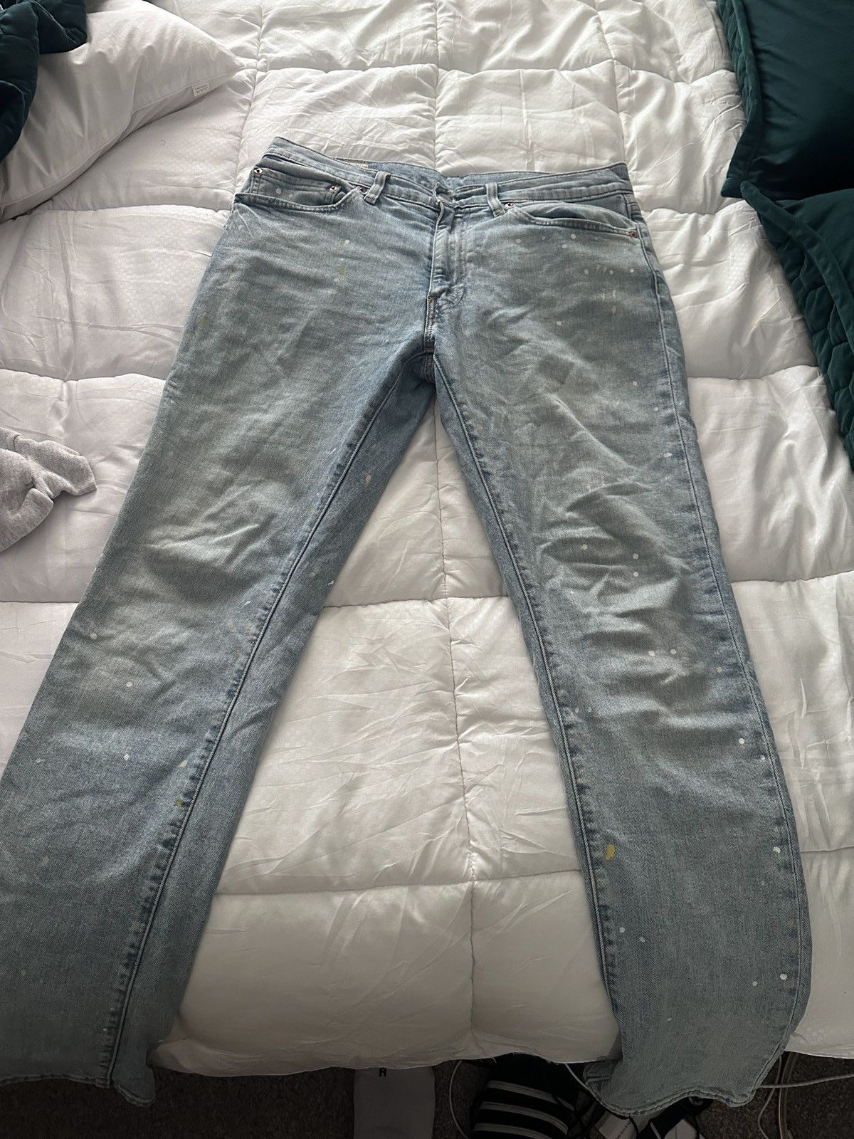 Levi's LEVI’S Splatter Denim Size US 34 / EU 50 - 1 Thumbnail