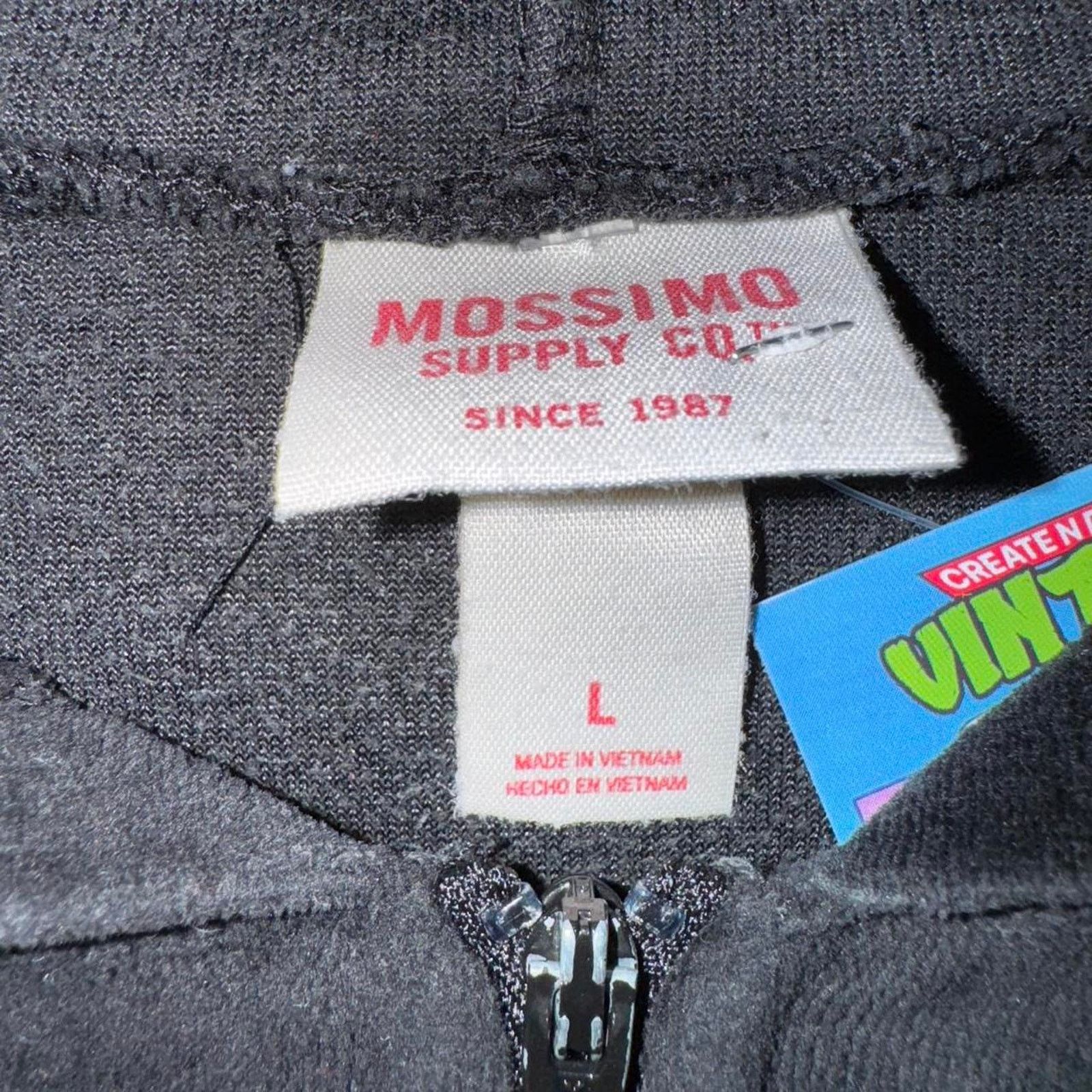Mossimo Vintage y2k mossimo supply velour 2000s femme zip up hoodie Size L / US 10 / IT 46 - 4 Thumbnail