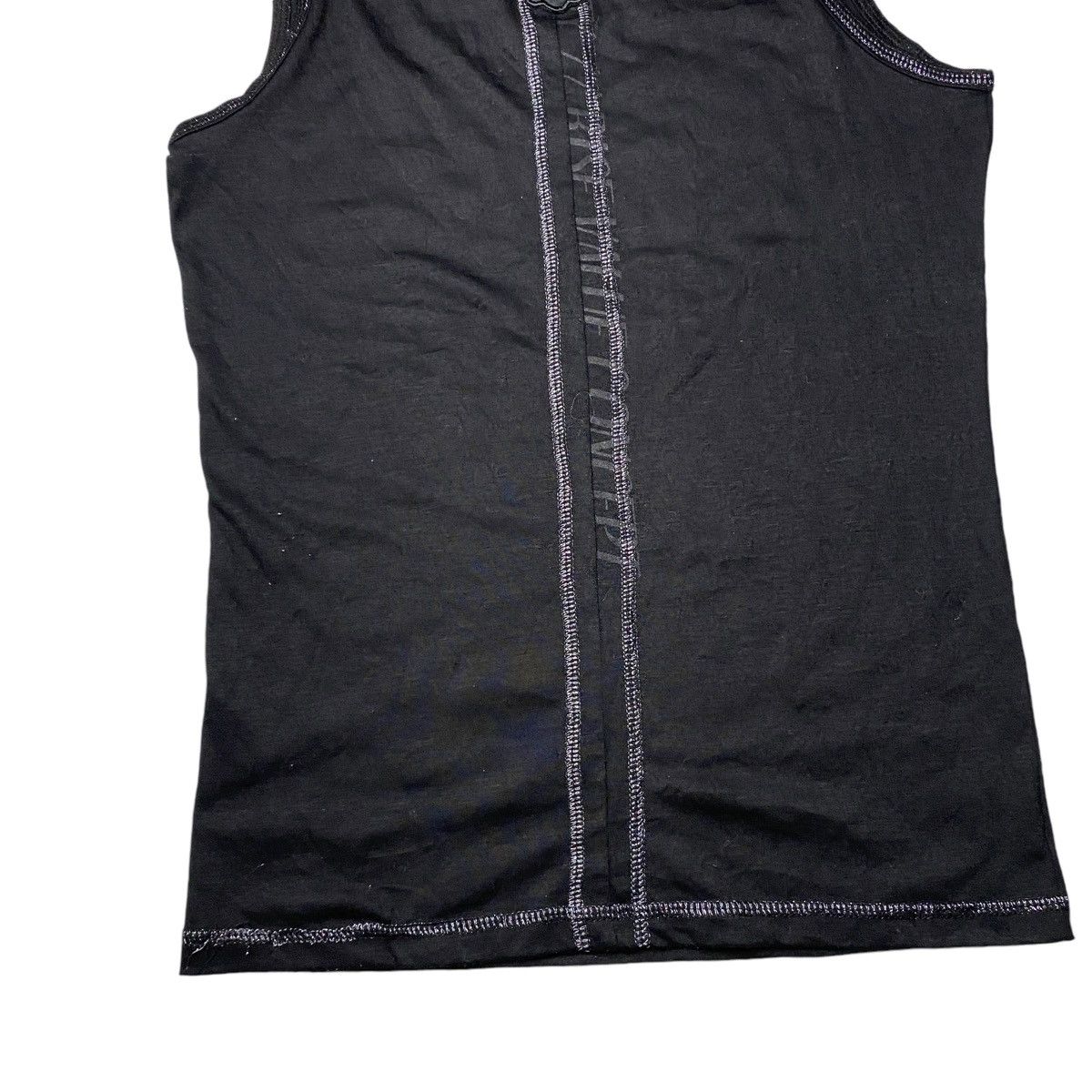 Hysteric Glamour × If Six Was Nine × Le Grande Bleu (L.G.B.) 2000's Wild Party Cross Poem Tanktop Size US XS / EU 42 / 0 - 7 Thumbnail