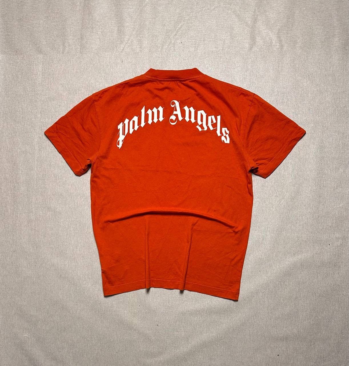 Palm Angels Palm Angels Teddy Bear T Shirt Orange Mens M Size US M / EU 48-50 / 2 - 2 Thumbnail