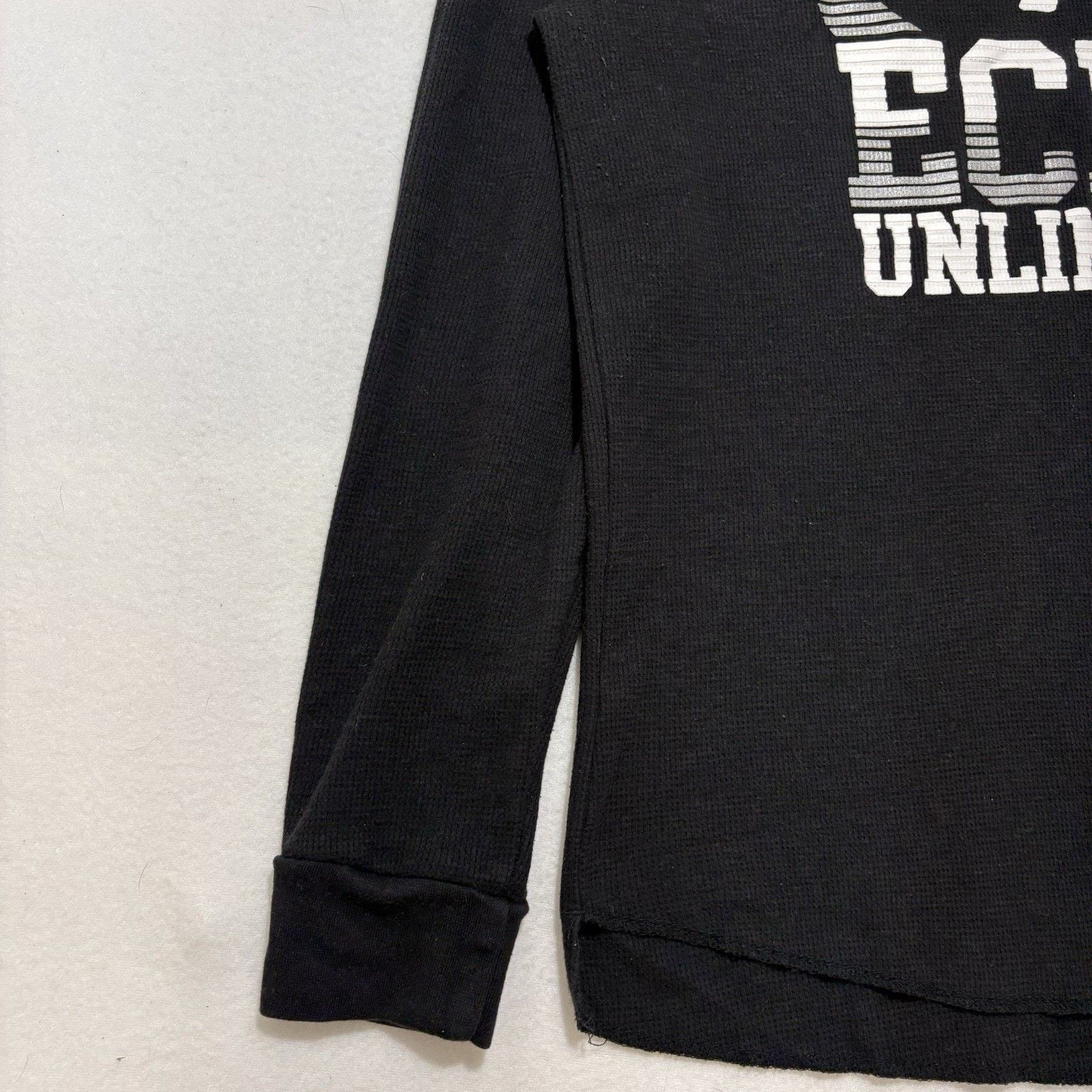 Ecko Unltd. Ecko Unltd Large Waffle Knit T Shirt Rawthentic Crewneck Y2K Size US L / EU 52-54 / 3 - 6 Thumbnail