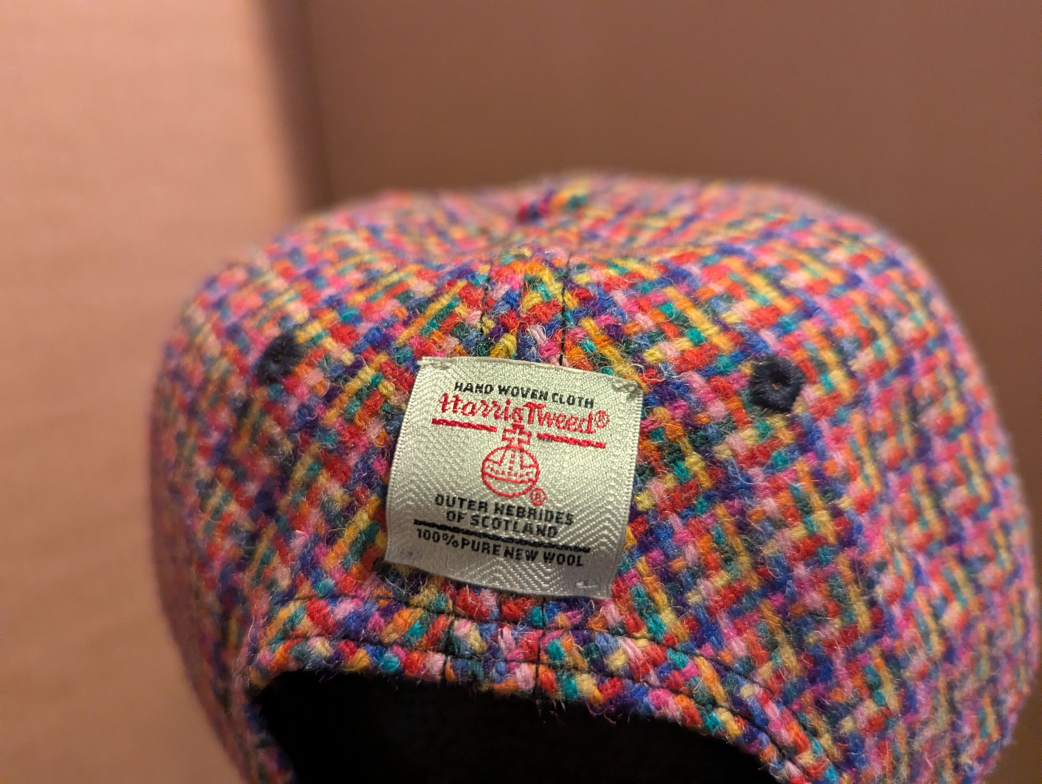 Harris Tweed × Supreme Supreme Harris Tweed 6-Panel Hat (FW25) Red Size ONE SIZE - 3 Thumbnail
