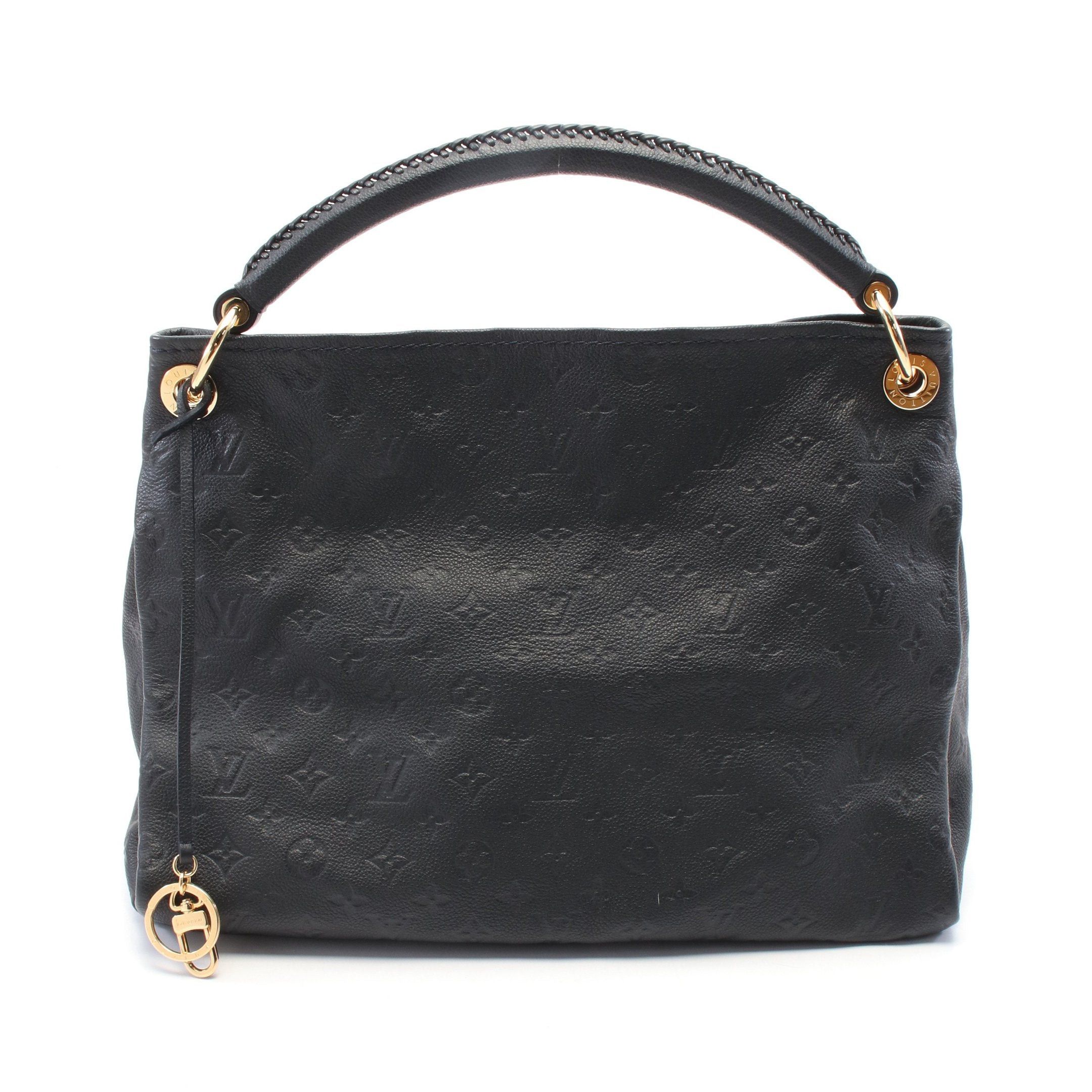 Louis Vuitton Louis Vuitton Artsy Mm Monogram Empreinte Orage Shoulder Bag Leather Dark Navy Size ONE SIZE - 1 Thumbnail