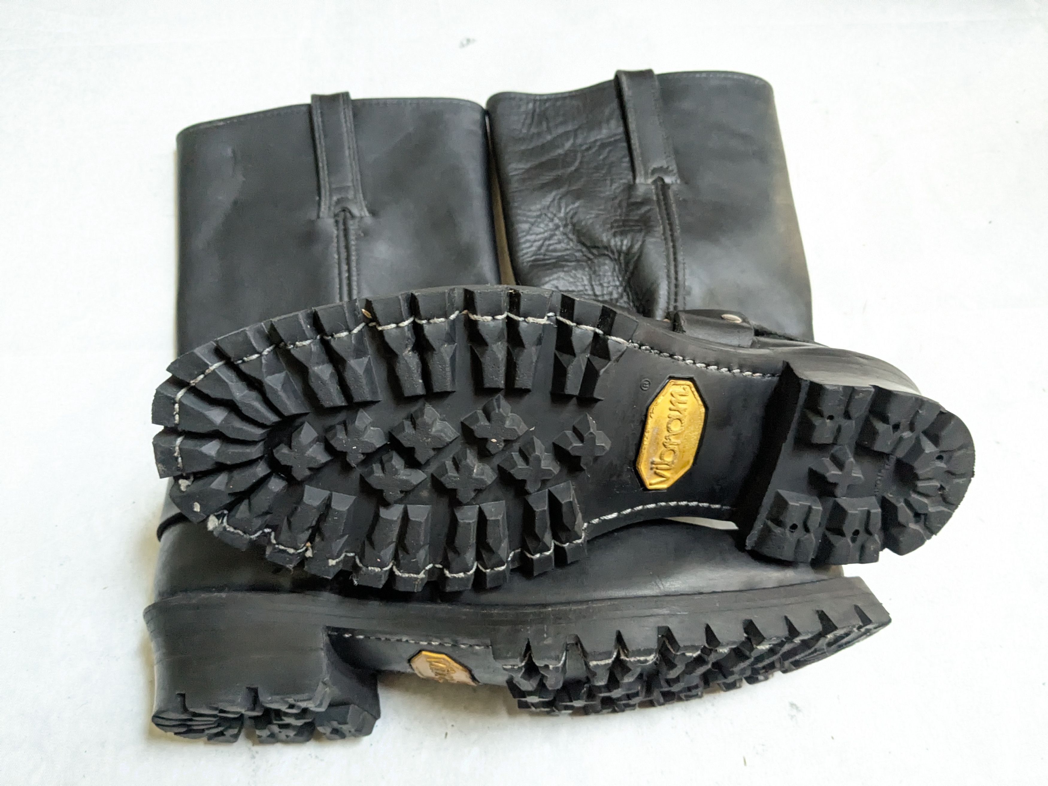 Frye Frye Harness Boots Black Leather 9.5 M Buckle Size US 9.5 / EU 42-43 - 11 Thumbnail