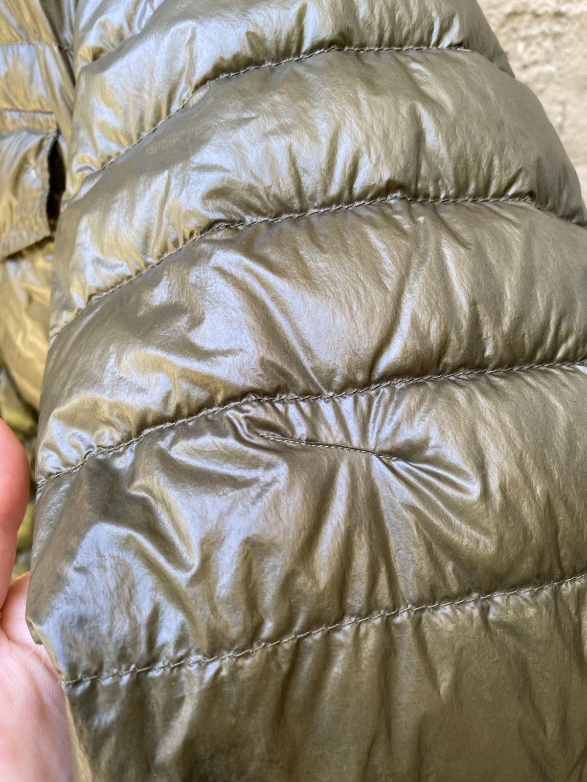 Moncler Moncler Omer Jacket Light Down Quilted Size 3 Olive Color Size US L / EU 52-54 / 3 - 11 Thumbnail