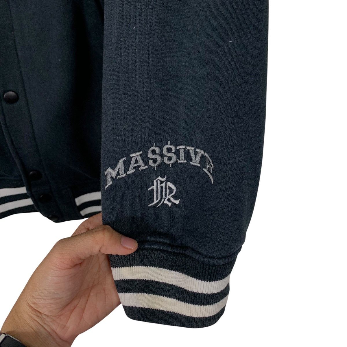 Japanese Brand FREAKY Spellout Big Logo Varsity Jacket #2064-C90 Size US L / EU 52-54 / 3 - 13 Thumbnail