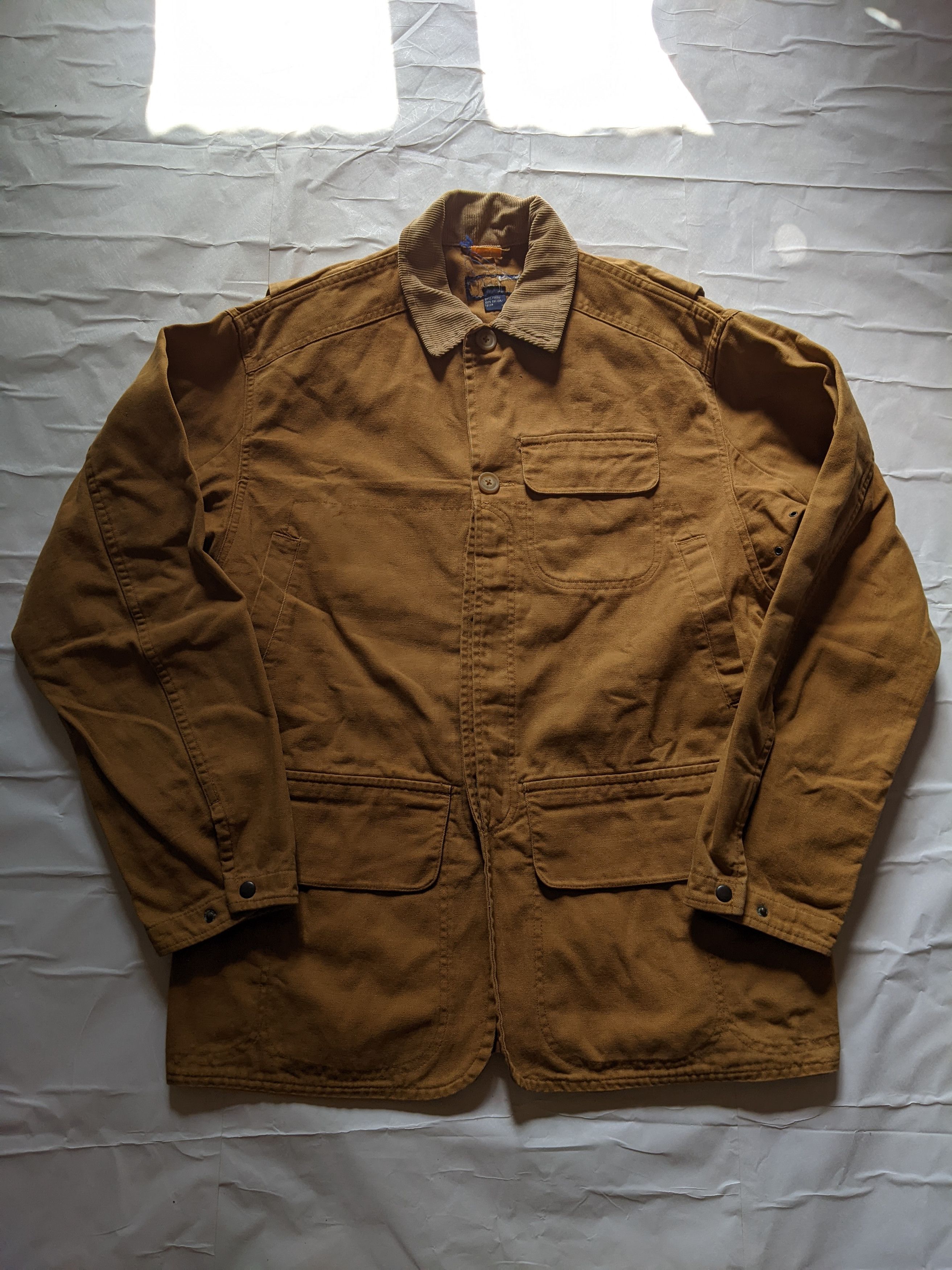 image of Polo Ralph Lauren x Rrl Ralph Lauren Vintage Ralph Laurent Canvas Jacket in Caramel (Size Medium)