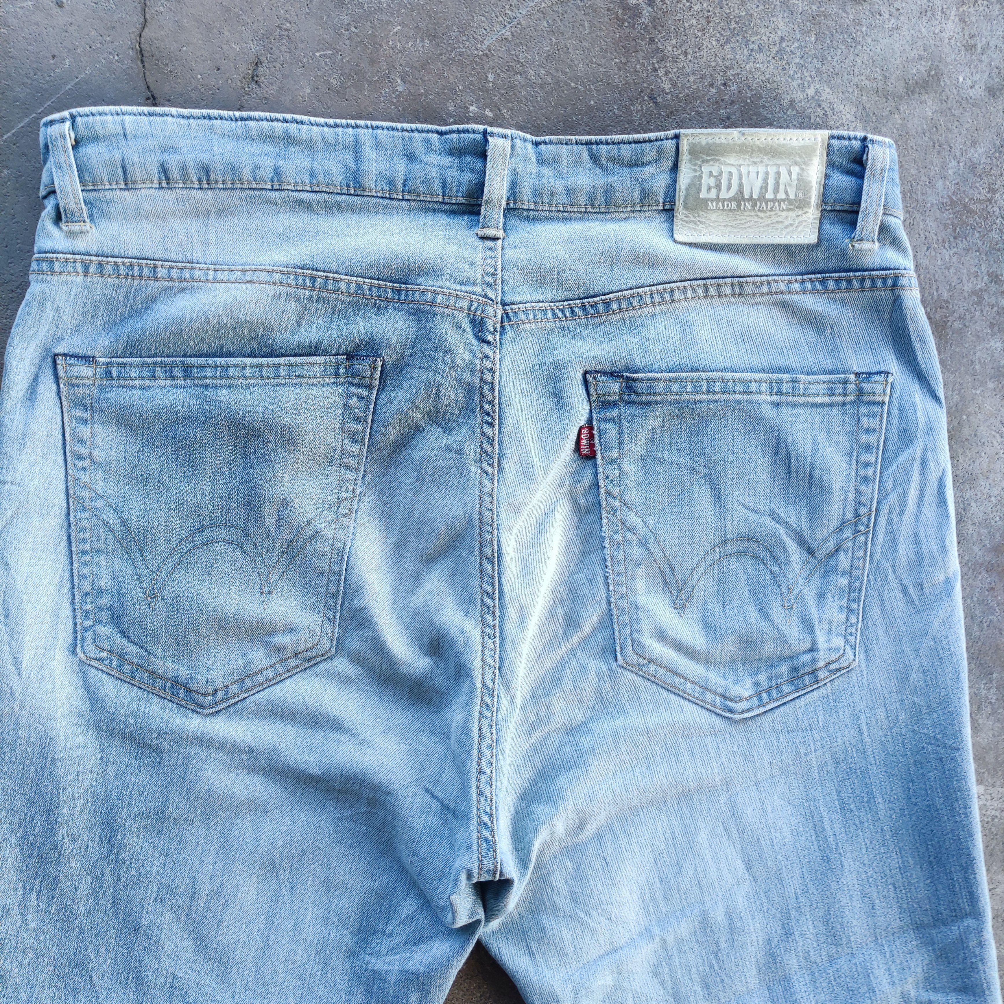 Edwin Vintage Edwin Brand Jean Distressed Faded Pants Size US 35 - 10 Thumbnail