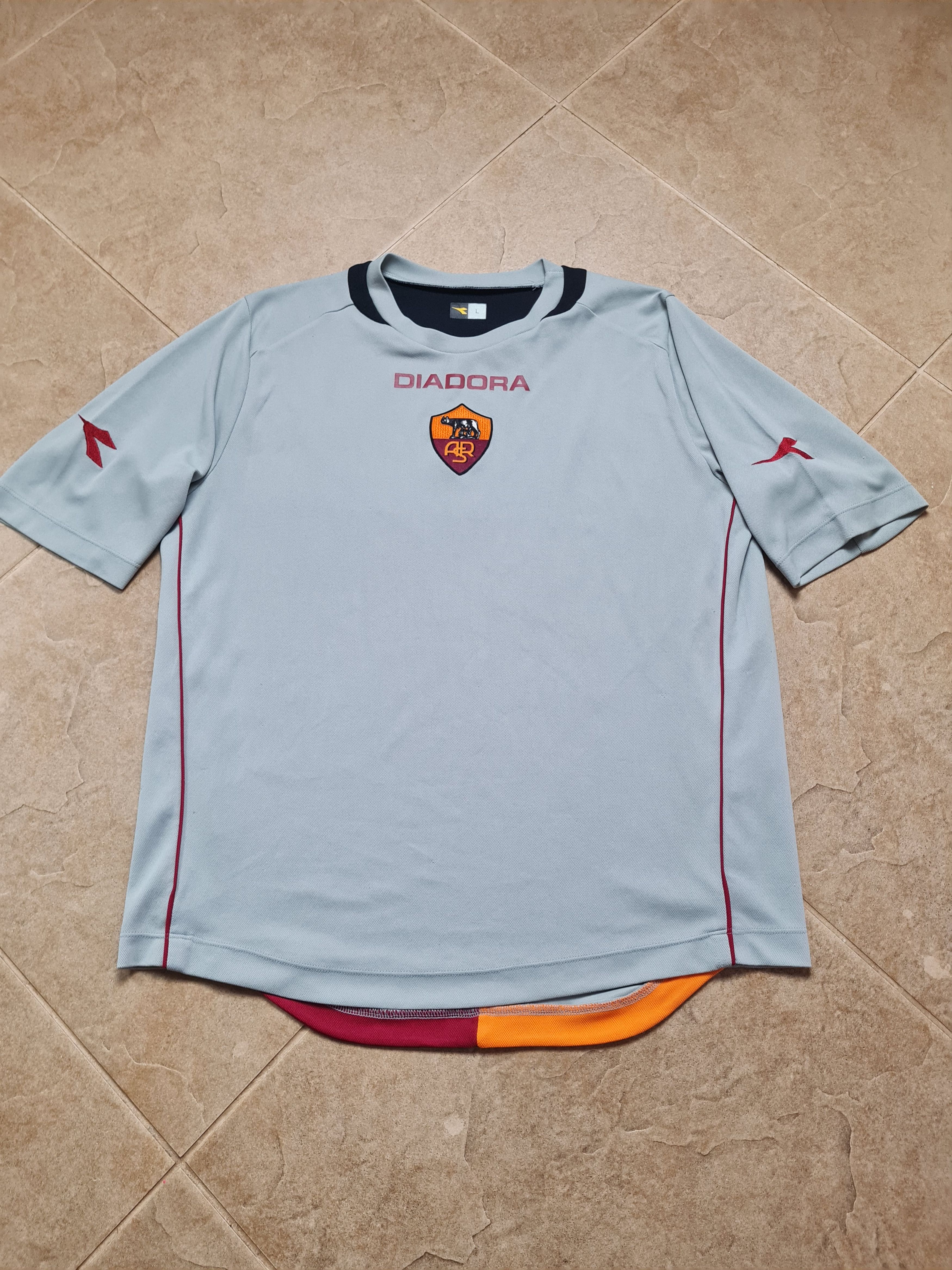 Diadora SOCCER SHIRT AS ROMA 2005/2006 FOOTBALL DIADORA JERSEY Size US L / EU 52-54 / 3 - 1 Thumbnail