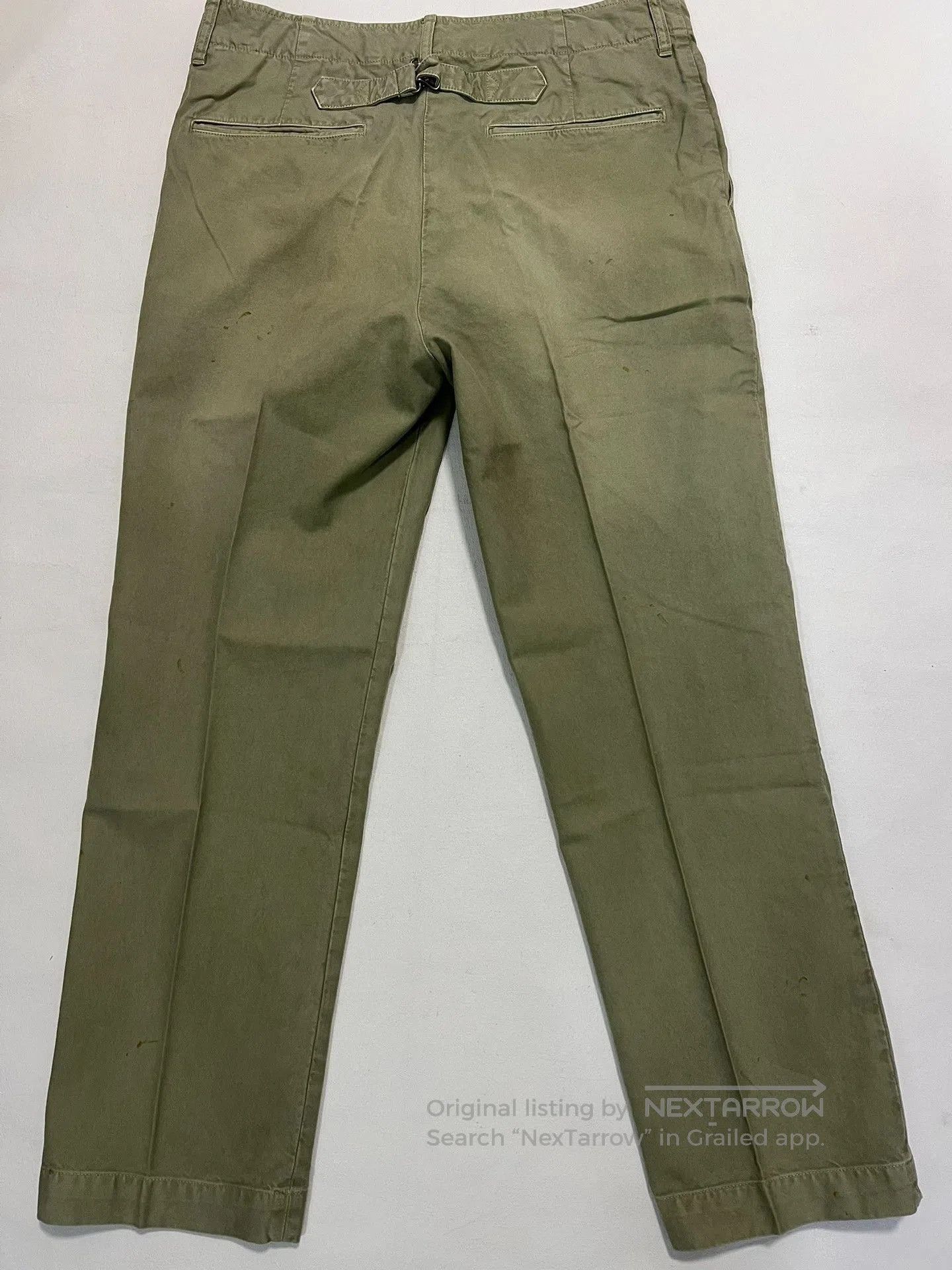 Visvim VISVIM 23SS CHINO PANTS DMGD. Size US 26 / EU 42 - 7 Thumbnail