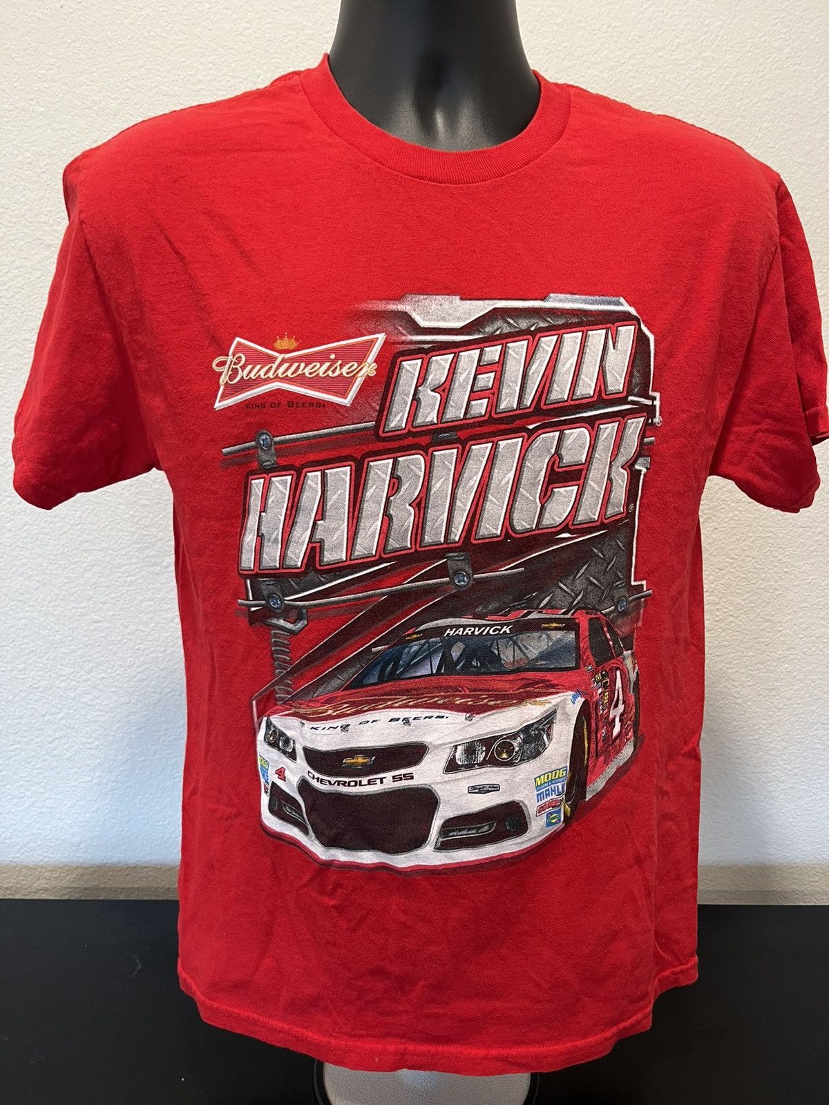 NASCAR NASCAR shirt Kevin harvick budweiser Size US M / EU 48-50 / 2 - 3 Thumbnail