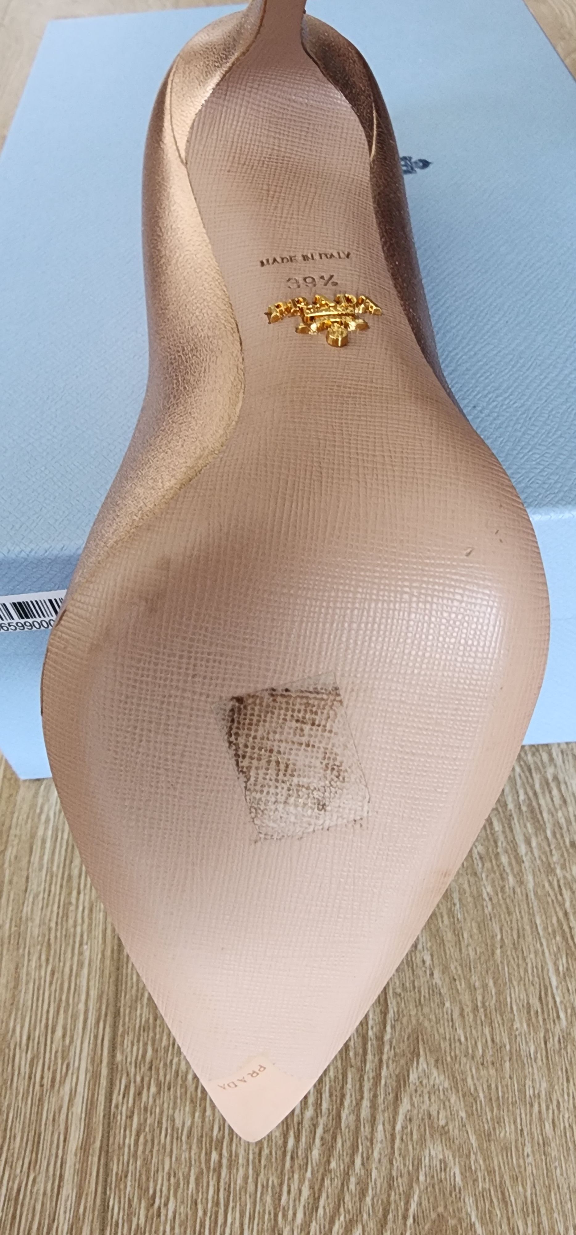 Prada Prada Clazature Donna Leather pump Size US 9.5 / IT 39.5 - 20 Thumbnail