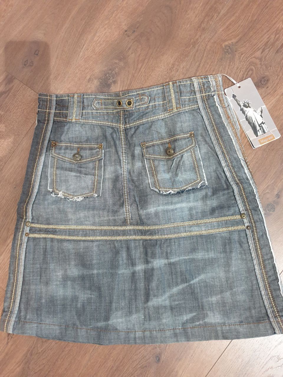 Other functional denim skirt sz S Size 30" / US 8 / IT 44 - 2 Thumbnail