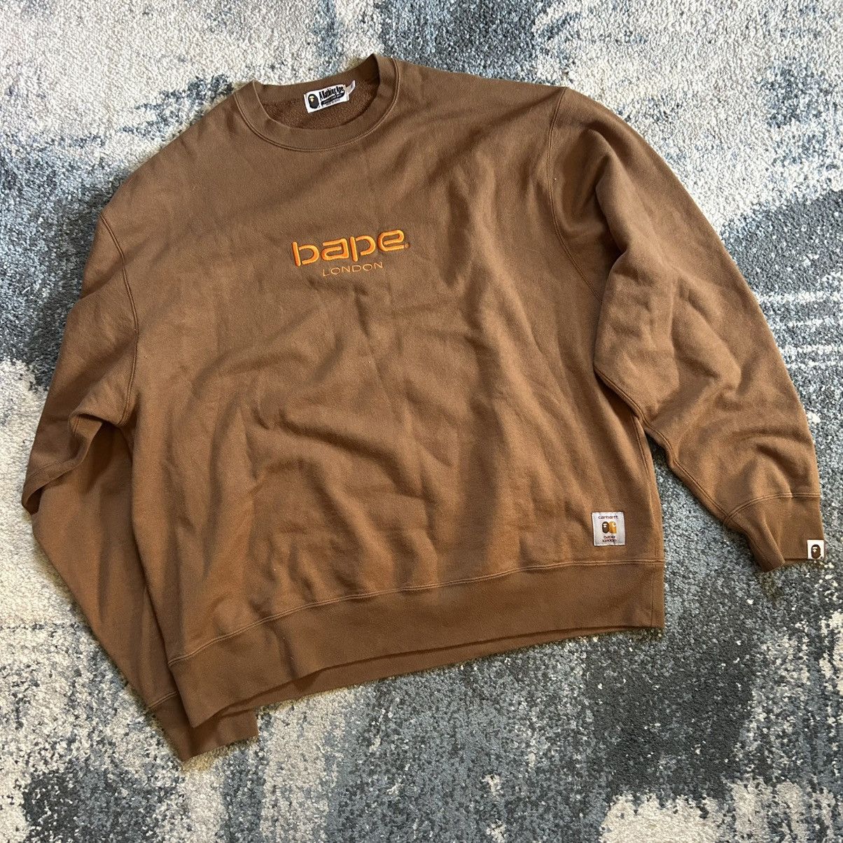 Bape × Carhartt 2021 WORK iN PROGRESS LONDON 0ZX BAPE U.K. EXCLUSiVE WiP Size US XXL / EU 58 / 5 - 6 Thumbnail