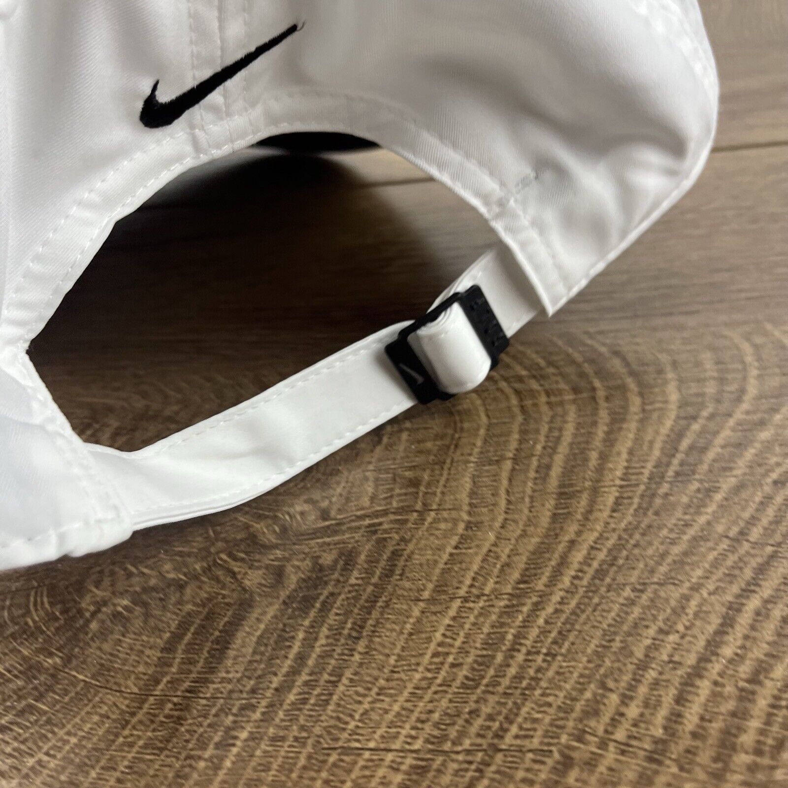 Nike Albertsons Boise Open Hat White Cap Nike Golf Hat Adjustable Size ONE SIZE - 9 Thumbnail