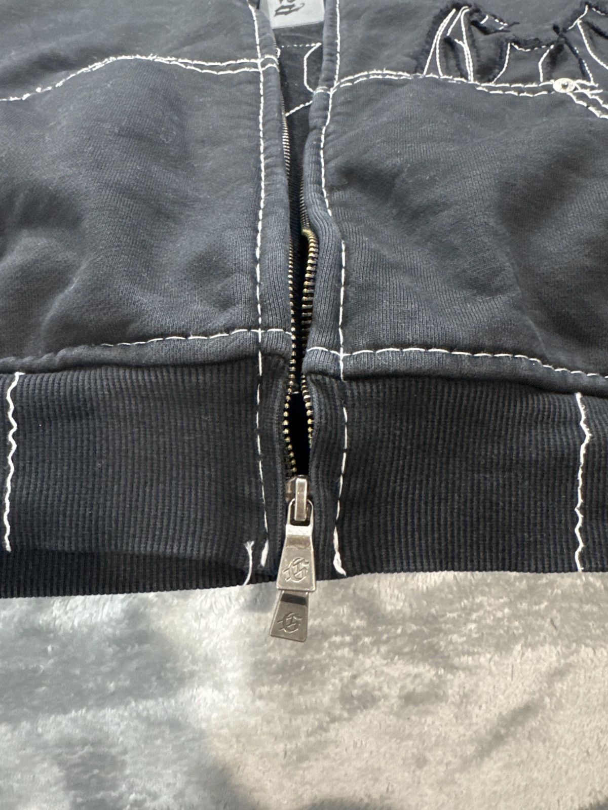 Godspeed Godspeed Full Stitch Logo Zip Up Hoodie SZ Large Size US L / EU 52-54 / 3 - 6 Thumbnail