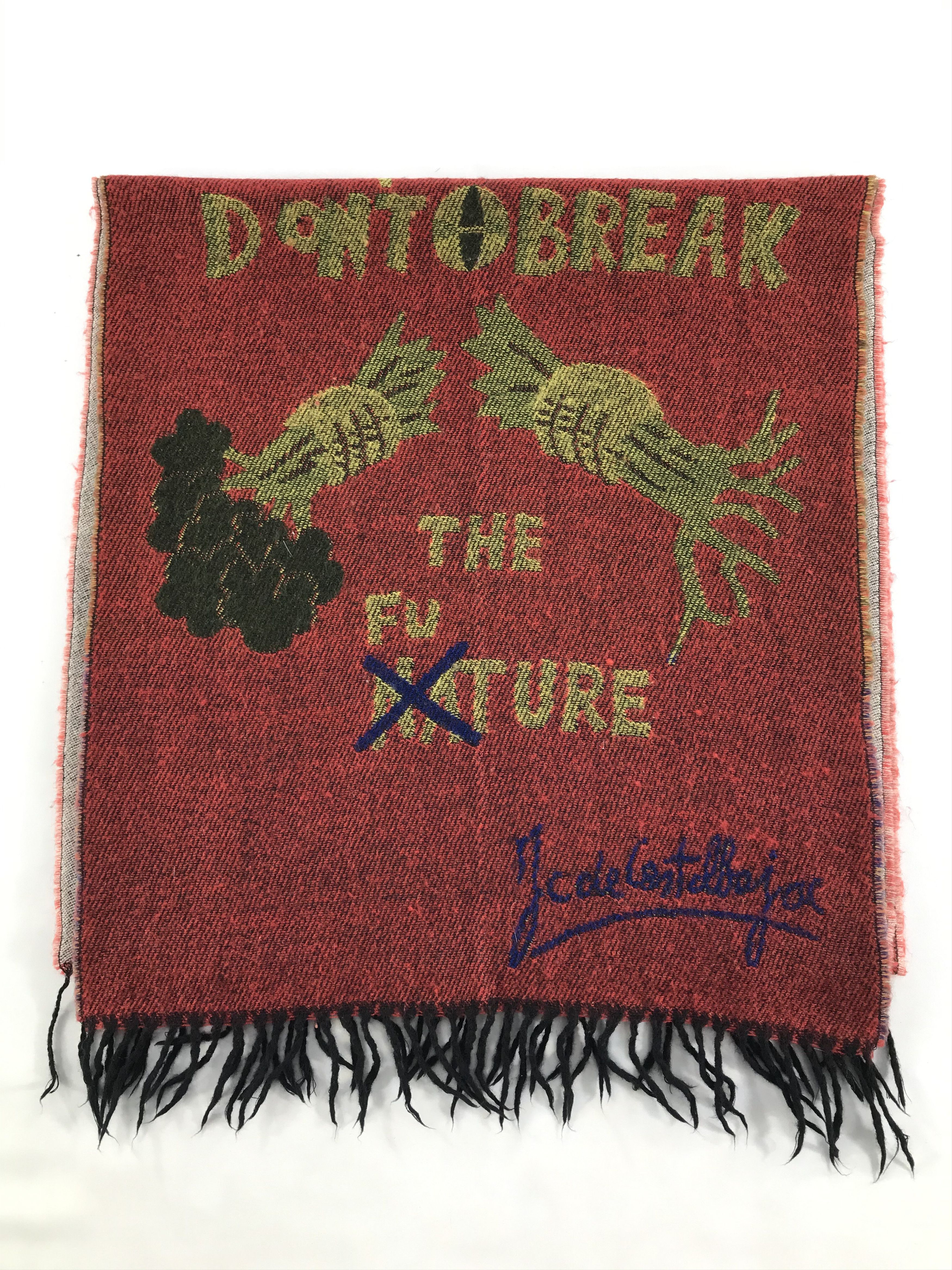 Jean Charles De Castelbajac Vintage Castelbajac Scarf/Muffler/Neckwear MF1099 Size ONE SIZE - 2 Thumbnail