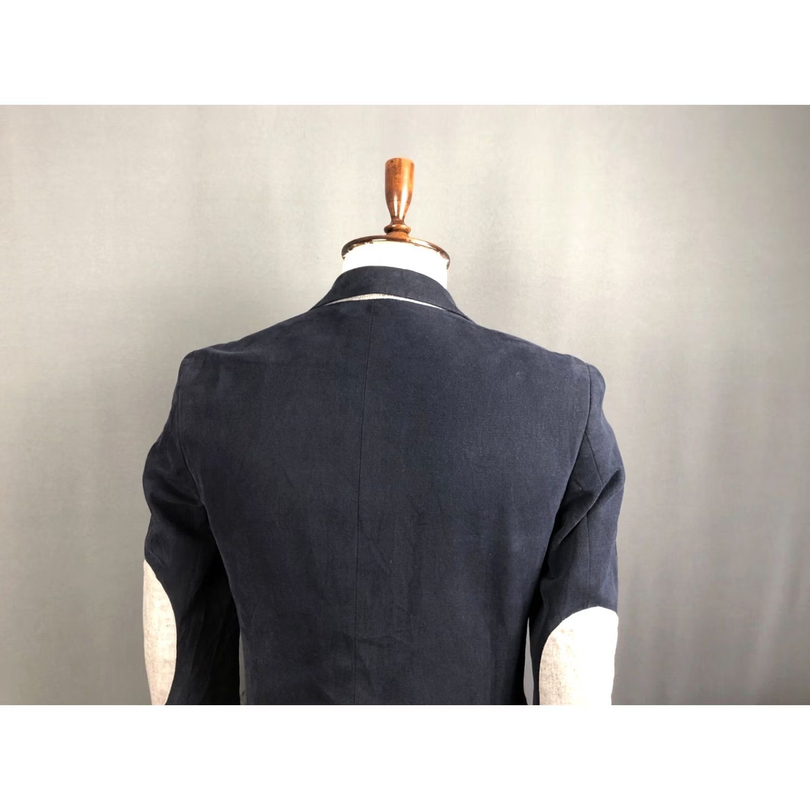 Vintage Boggi Milano Blazer Men's Cotton Dark Blue 46 Blazer Jacket Regular Length Mid-Length Button Closure Casual Vintage: No Size 46R - 5 Thumbnail