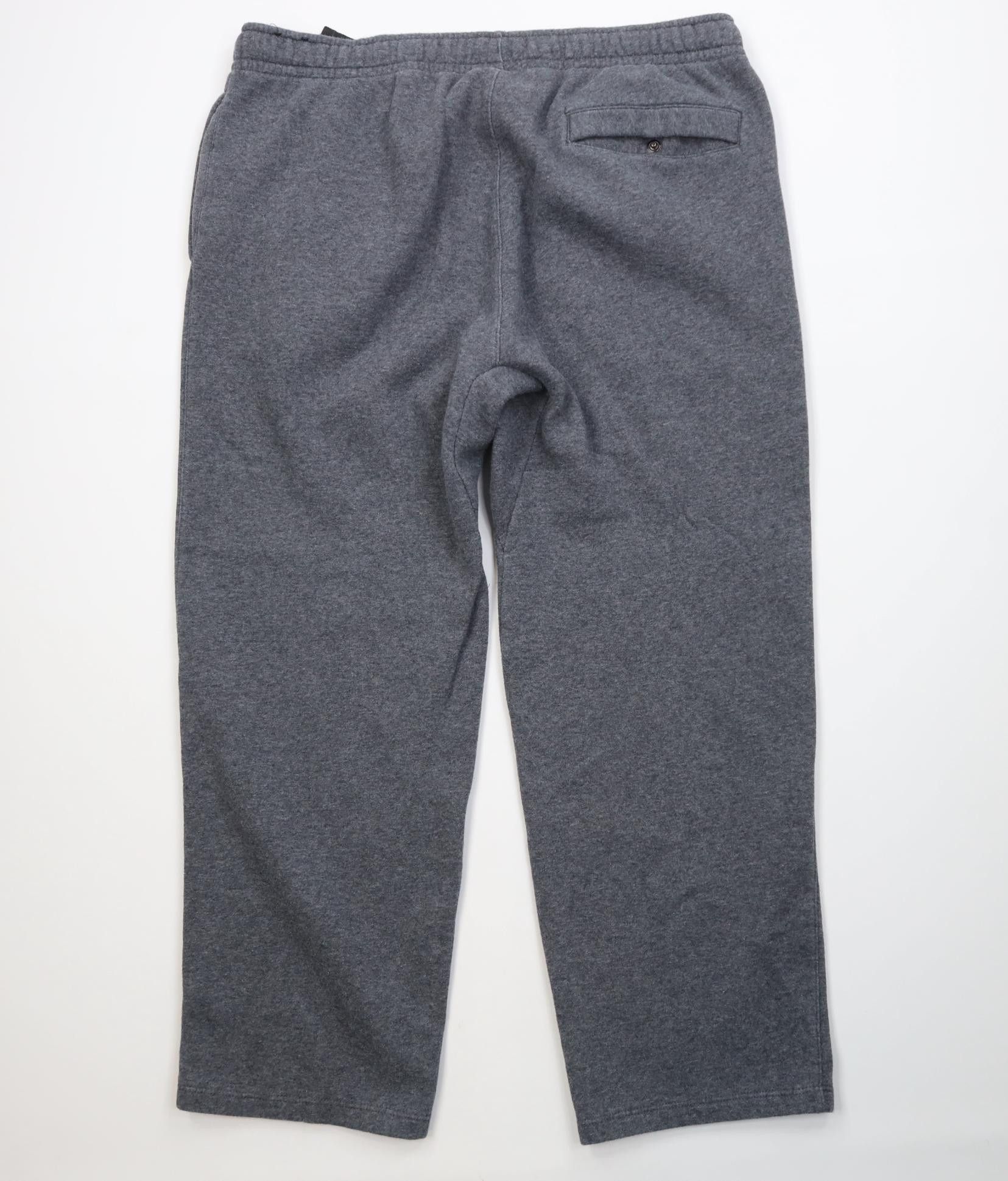 Nike Vintage Y2K Nike Swoosh Wide Leg Sweatpants Heather Gray Size US 38 / EU 54 - 8 Thumbnail