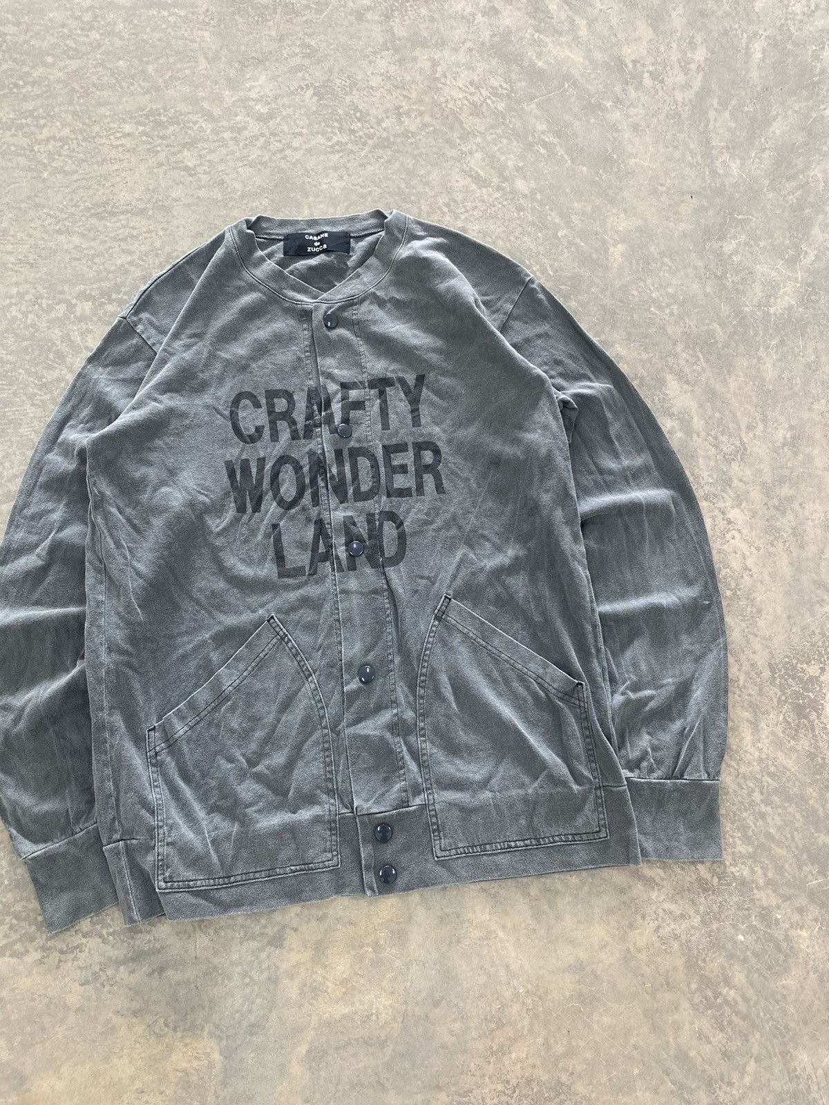 CABANE de ZUCCa CABANE DE ZUCCA ISSEY MIYAKE MILITARY CARDIGAN JAPAN 90s Size US M / EU 48-50 / 2 - 3 Thumbnail