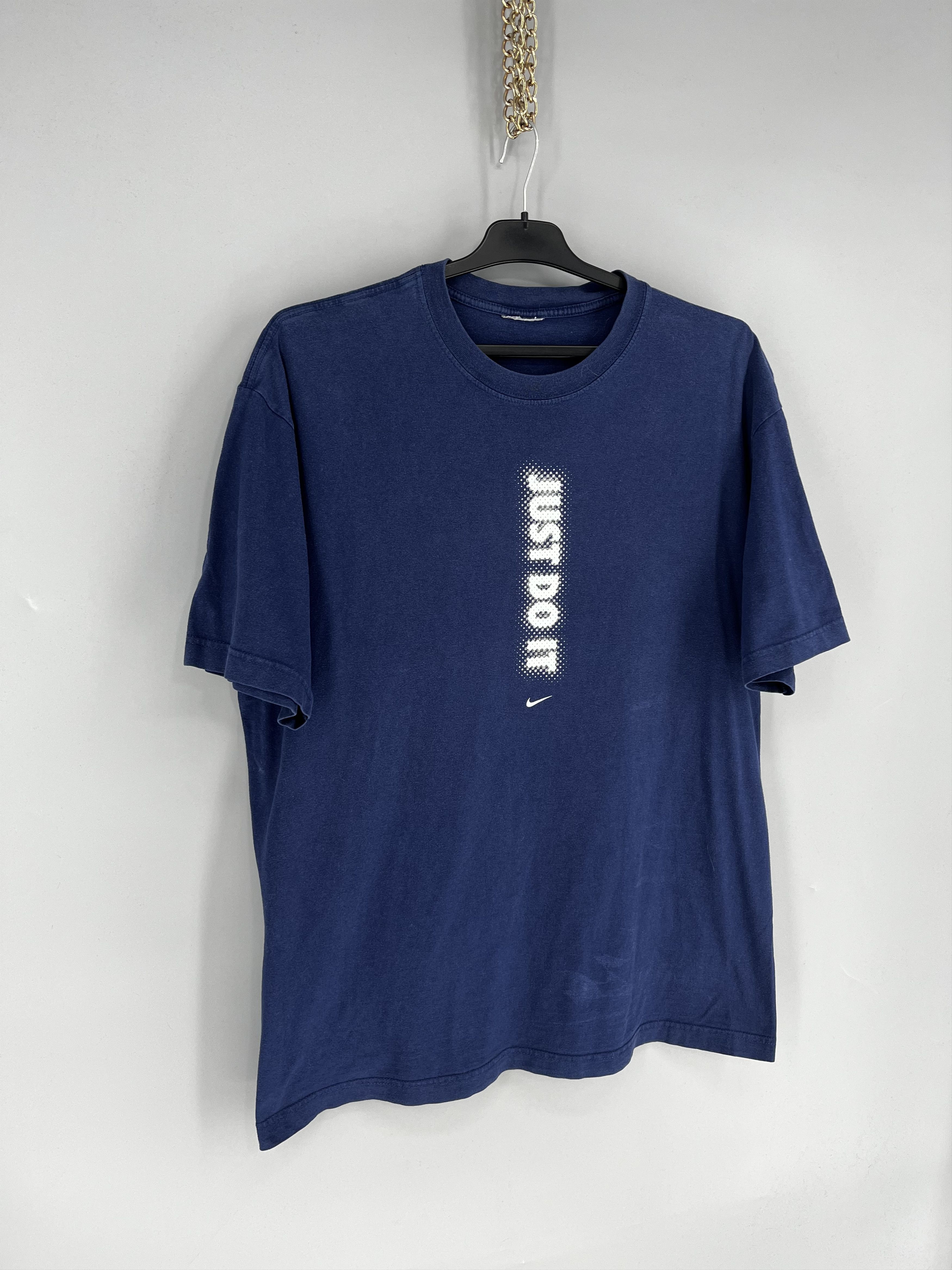 Nike Vintage 90s NIKE JUST DO IT SWOOSH Tee Streetwear Y2K Style Size US L / EU 52-54 / 3 - 2 Thumbnail