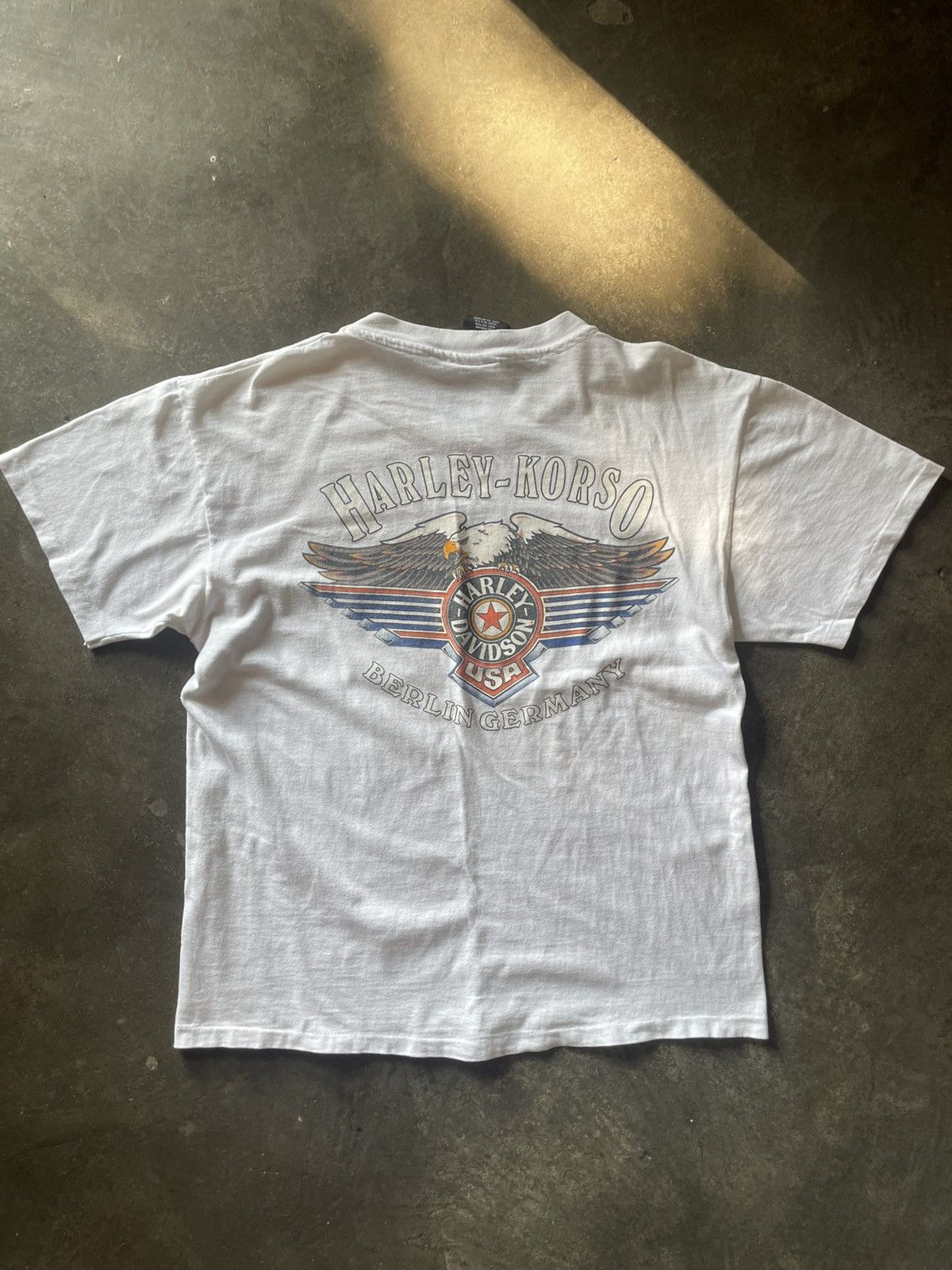 Harley Davidson Harleys davidson t-shirt 90’s Size US L / EU 52-54 / 3 - 2 Thumbnail