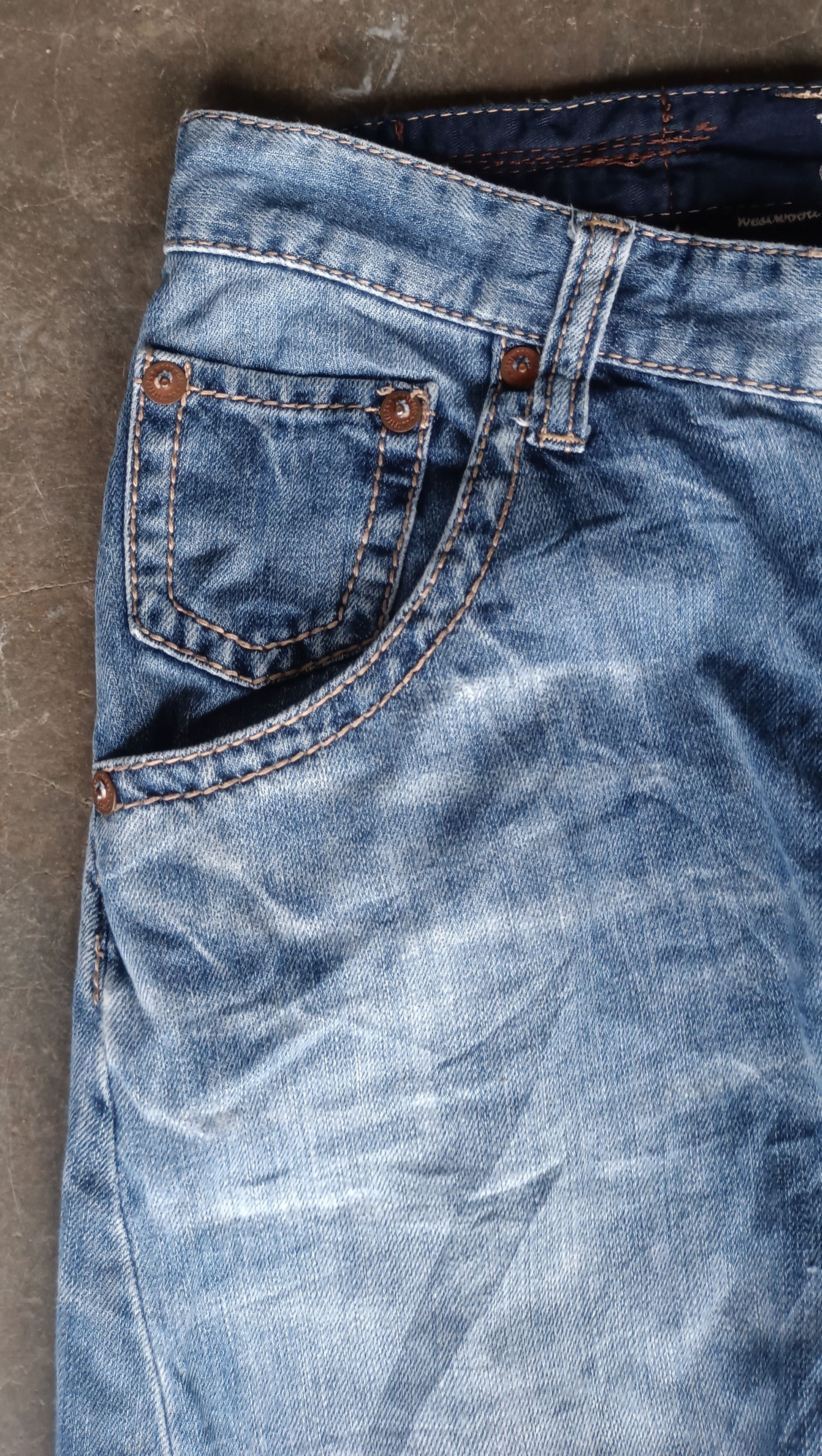 Japanese Brand Vintage💥 Westwood Outfitters Distressed jeans Size US 31 - 5 Thumbnail
