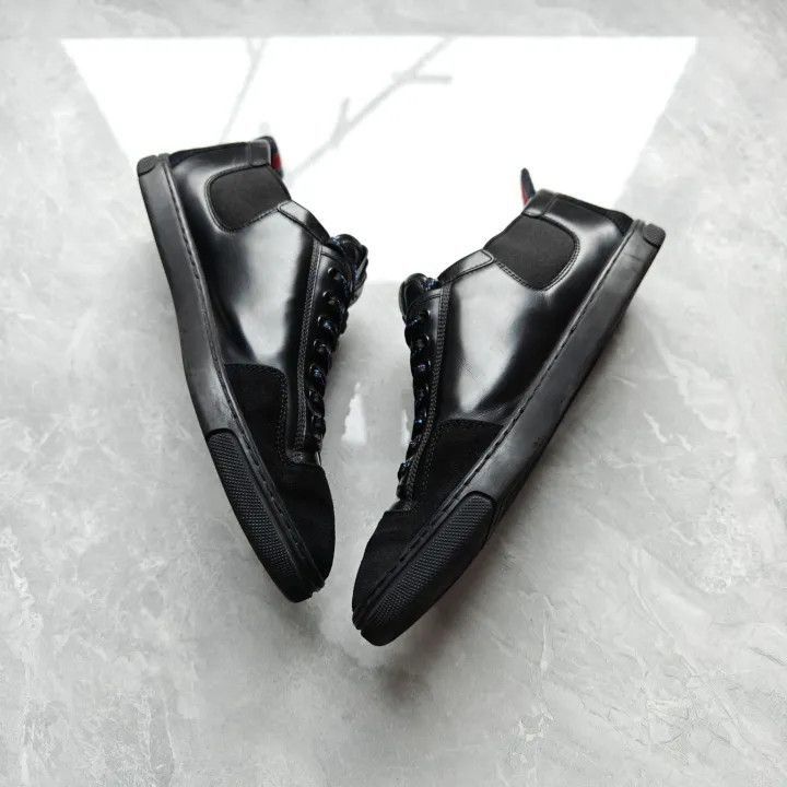 Louis Vuitton Louis Vuitton Black Low-Top Casual Sneakers -2508 Size US 9.5 / EU 42-43 - 8 Thumbnail