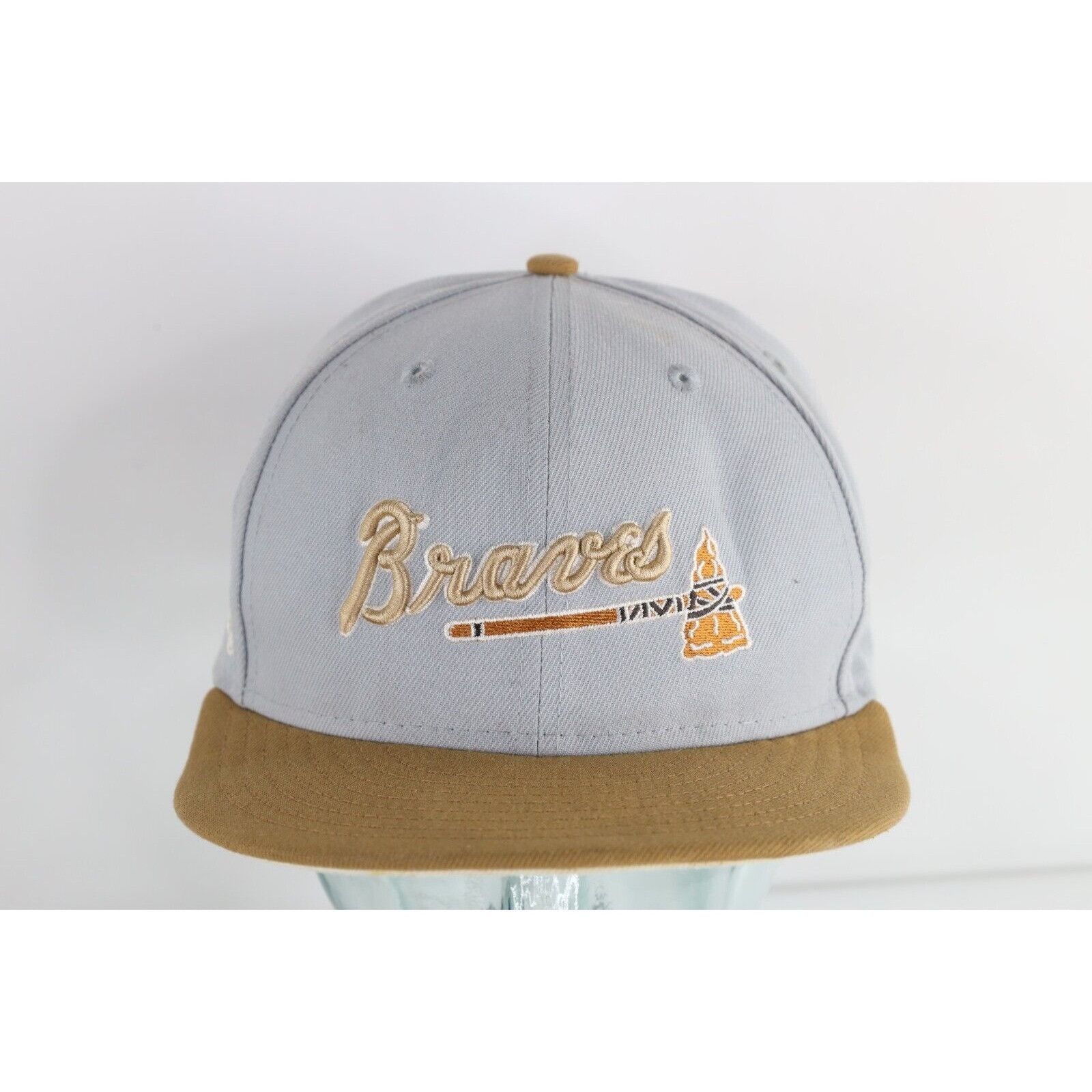 New Era × Vintage Vintage Y2K 2000 All Star Game Spell Out Atlanta Braves Hat Size ONE SIZE - 1 Thumbnail