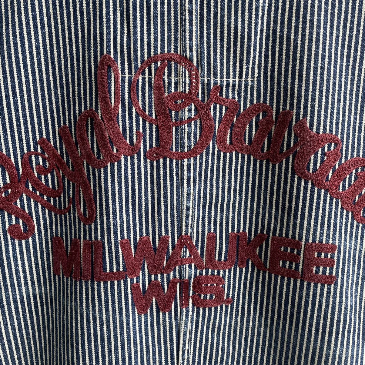 Cushman Vintage Cushman Union Made Hickory Chore Jacket Size US L / EU 52-54 / 3 - 11 Thumbnail