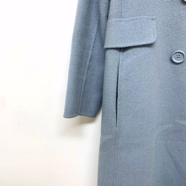 Max Mara Max Mara Haze Blue Coat Size S / US 4 / IT 40 - 5 Thumbnail