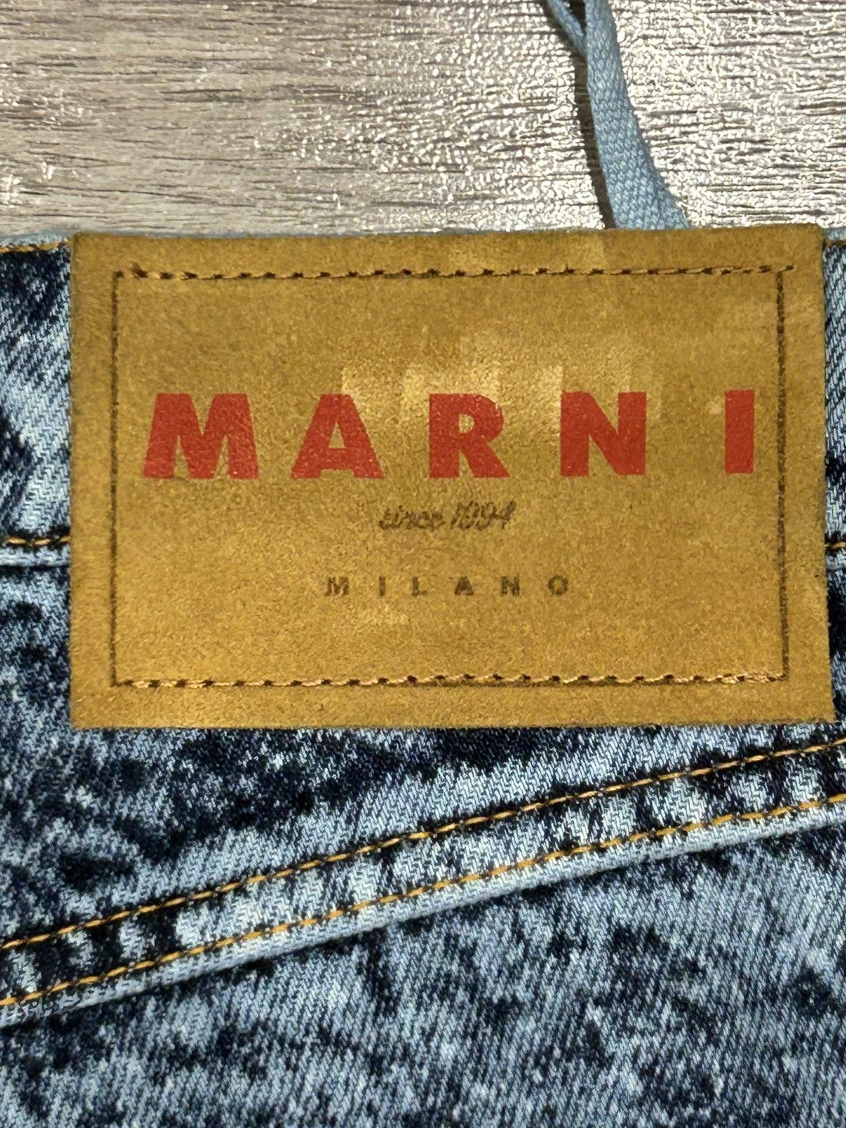 Marni Marni Acidwash Blue Jeans Size US 30 / EU 46 - 4 Thumbnail