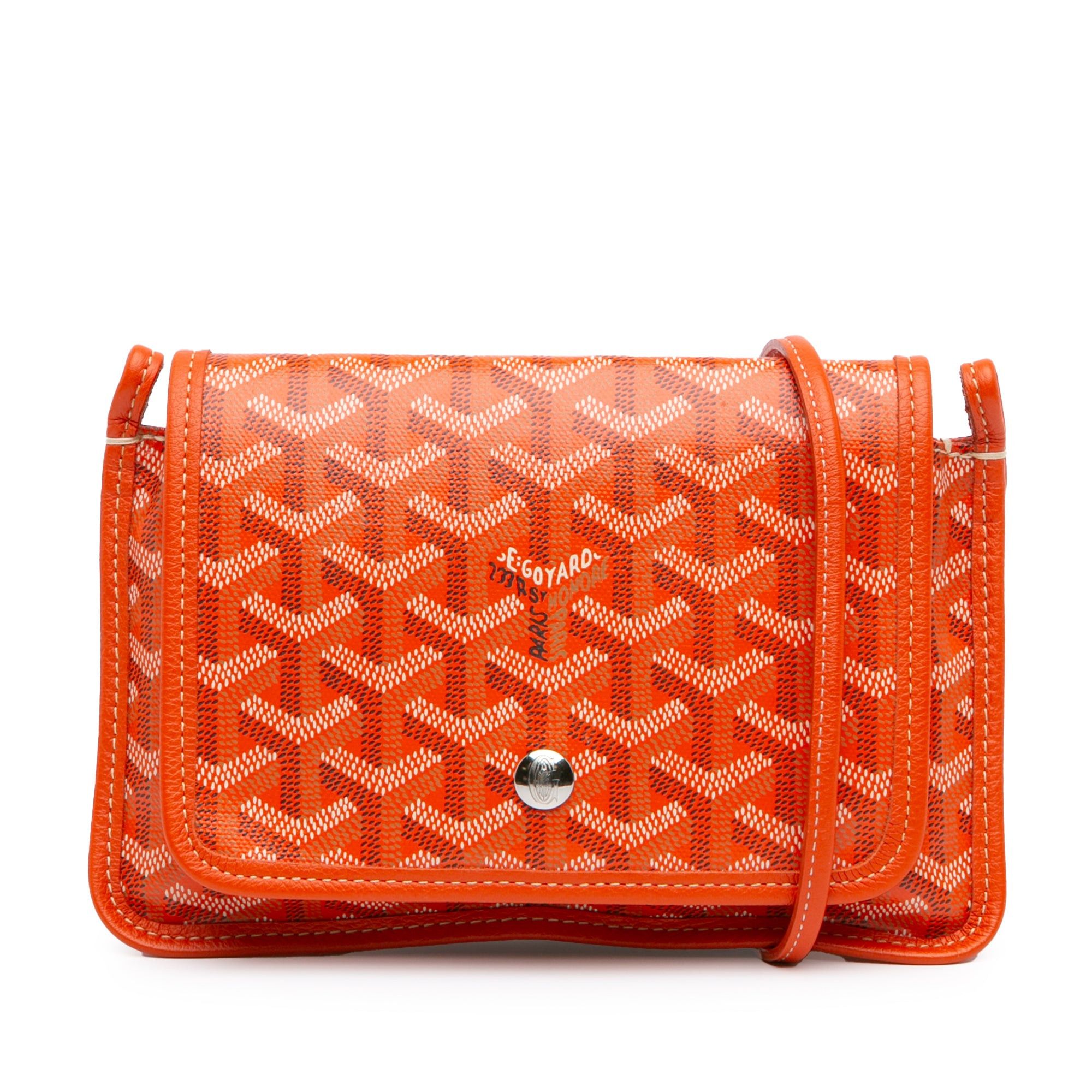 Goyard Goyard Goyardine Plumet Pocket Wallet Orange Size ONE SIZE - 1 Thumbnail
